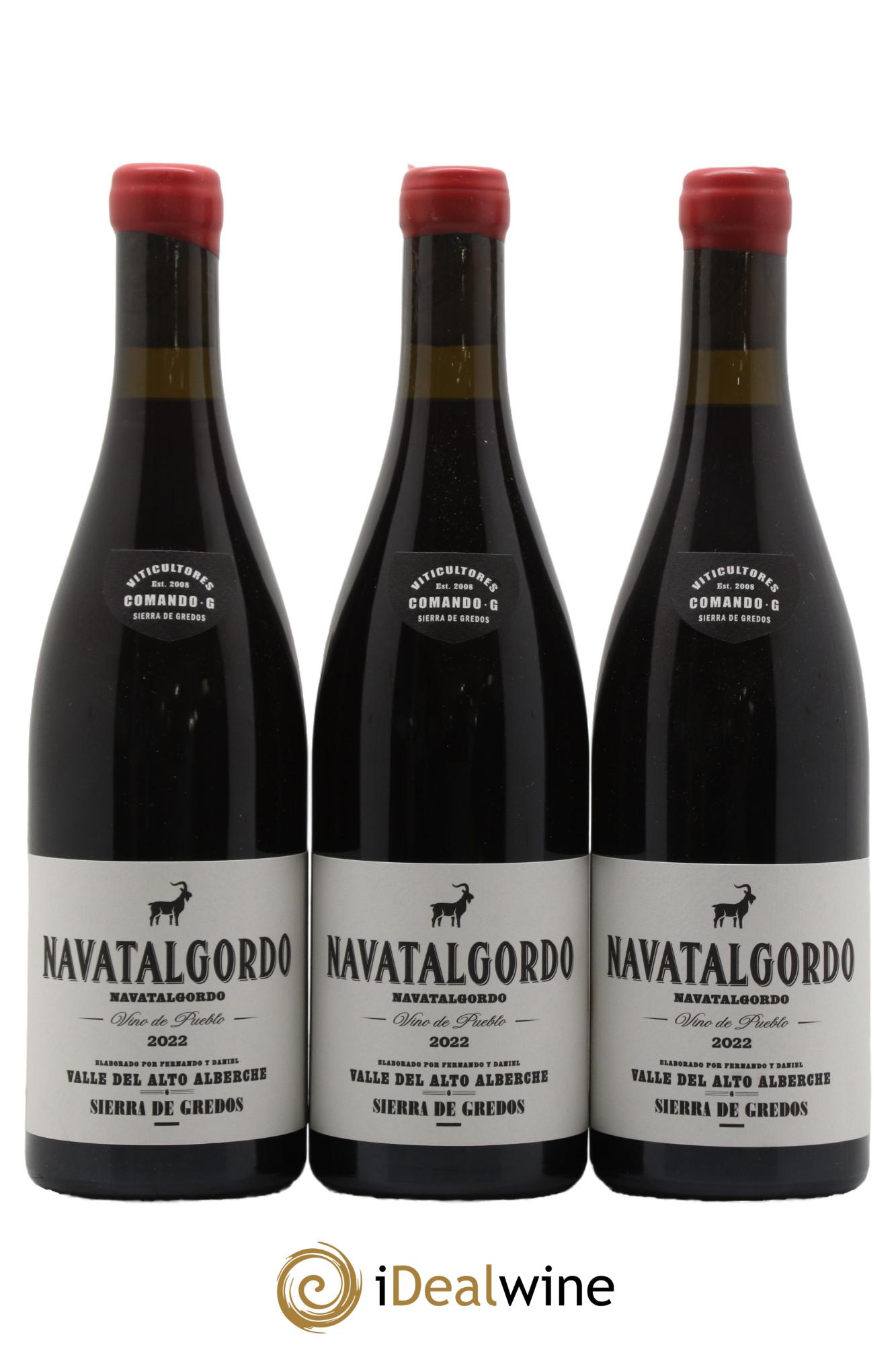 Sierra de Gredos Comando G Navatalgordo 2022 - Lotto di 3 bottiglie - 0