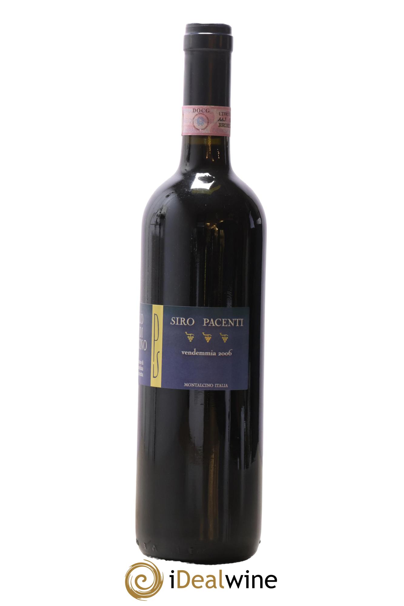 Brunello di Montalcino Siro Pacenti 2006 - Lot of 1 bottle - 0