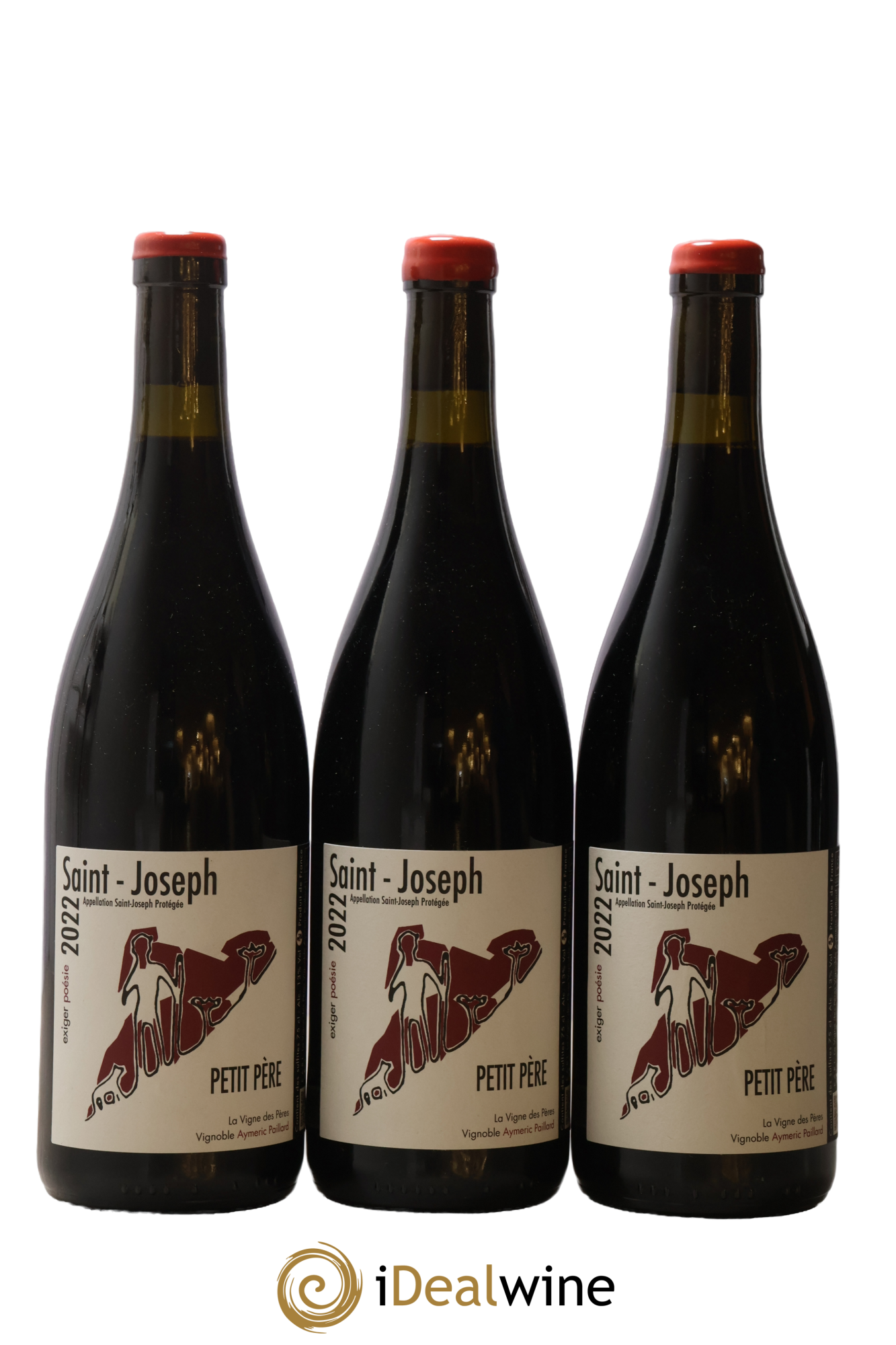 Saint-Joseph Petit Pere La Vigne Des Peres 2022 - Lot de 3 bouteilles - 0
