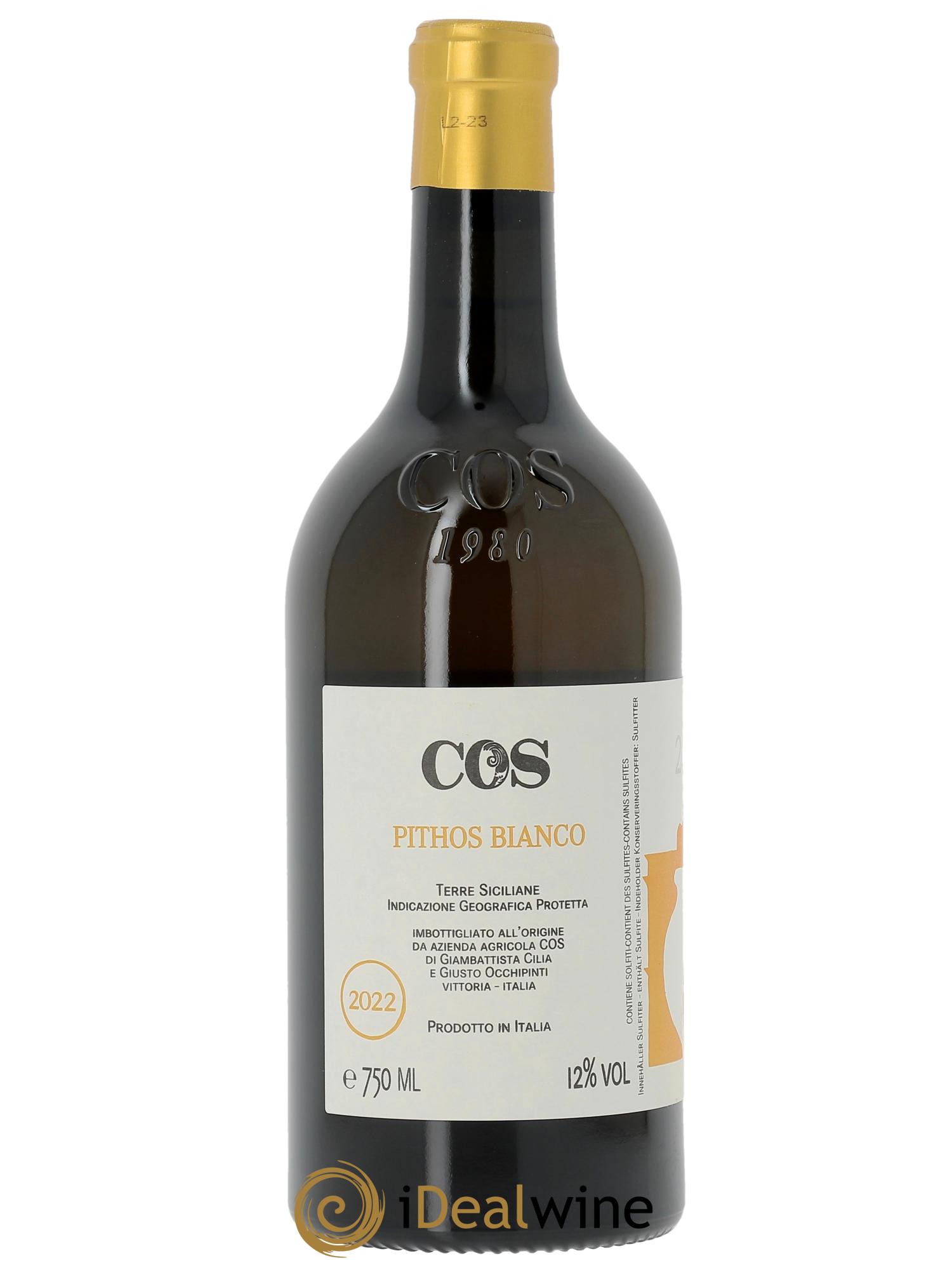 Terre Siciliane IGP Azienda Agricola Cos Pithos  2022 - Lot de 1 bouteille - 2
