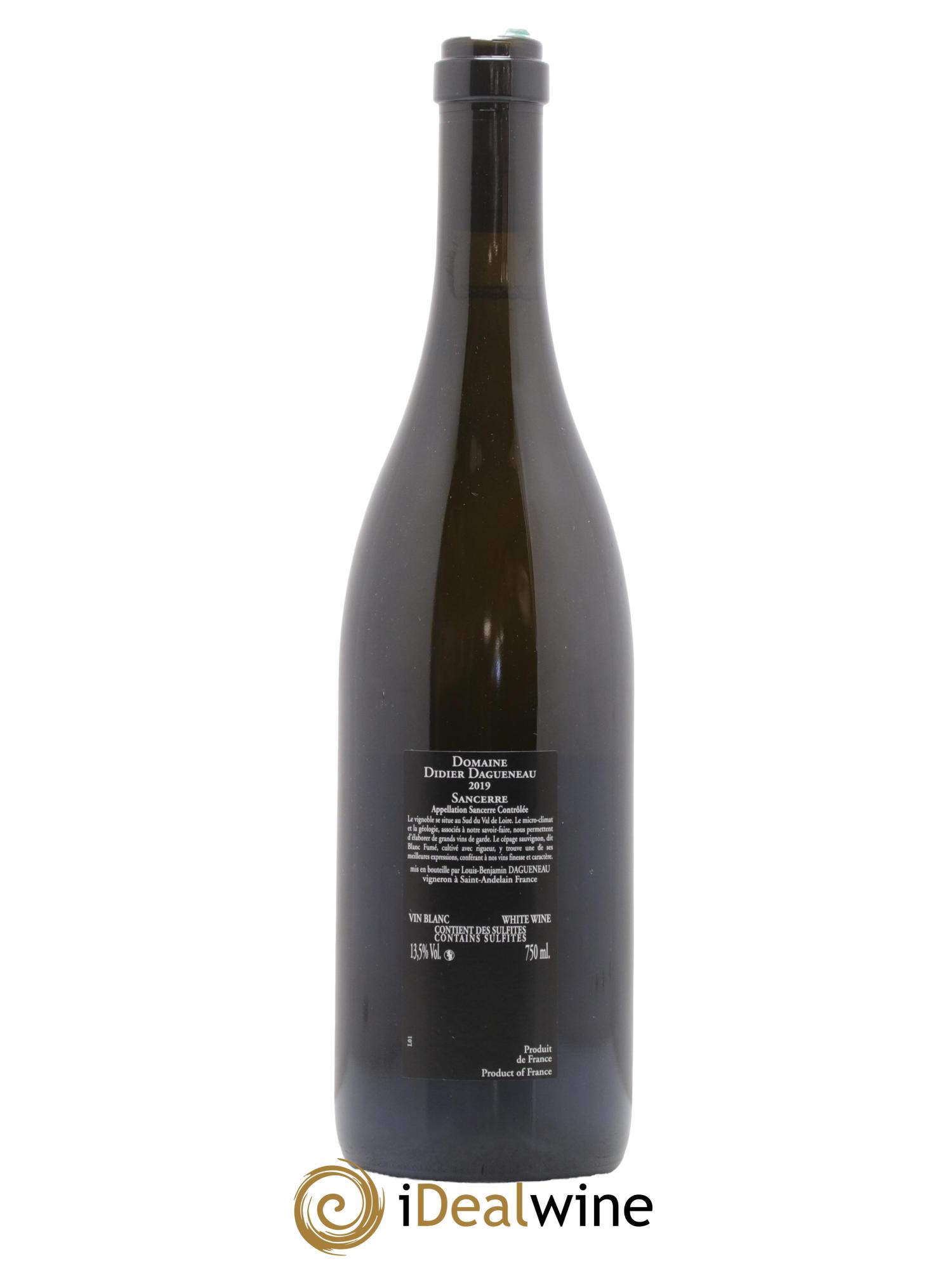 Sancerre Le Mont Damné Chavignol Dagueneau (Domaine Didier - Louis-Benjamin)  2019 - Posten von 1 Flasche - 1