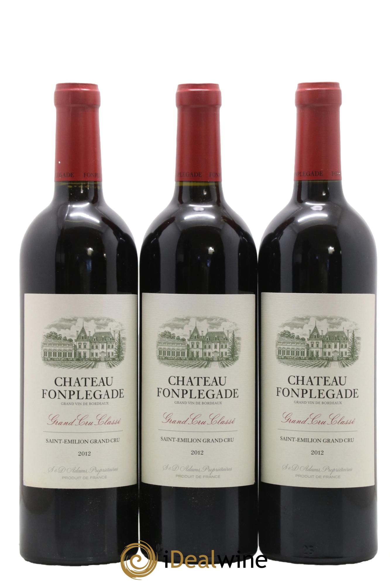 Château Fonplegade Grand Cru Classé 2012 - Lot de 12 bouteilles - 4