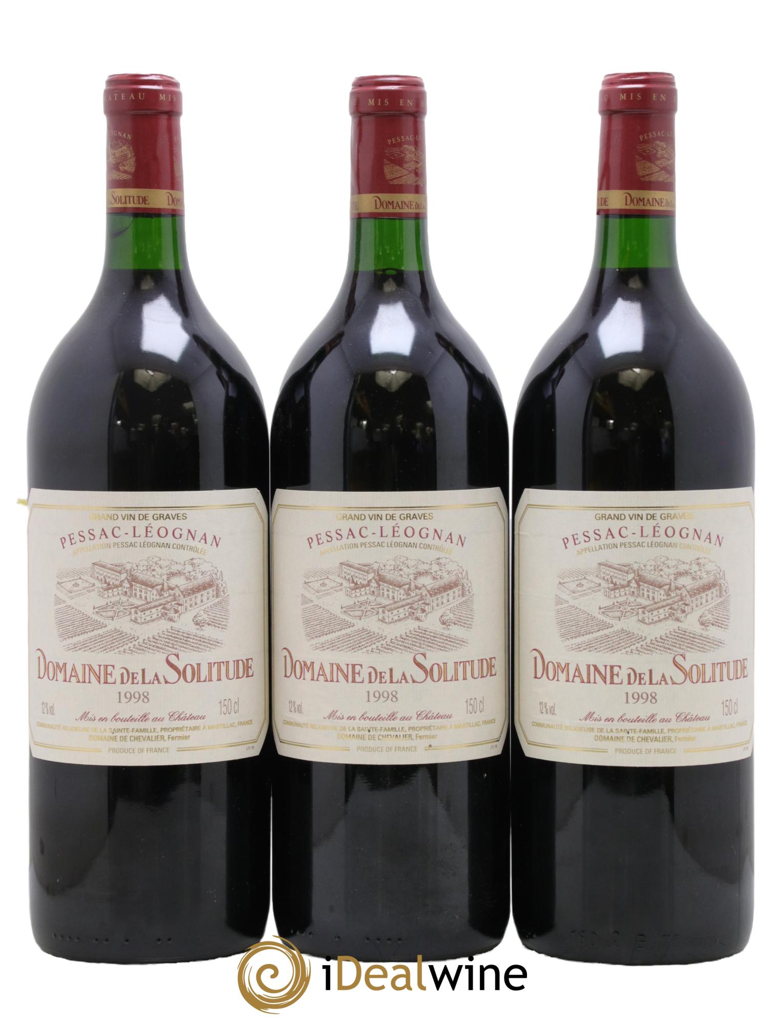 Domaine de la Solitude 1998 - Posten von 3 Magnum - 0