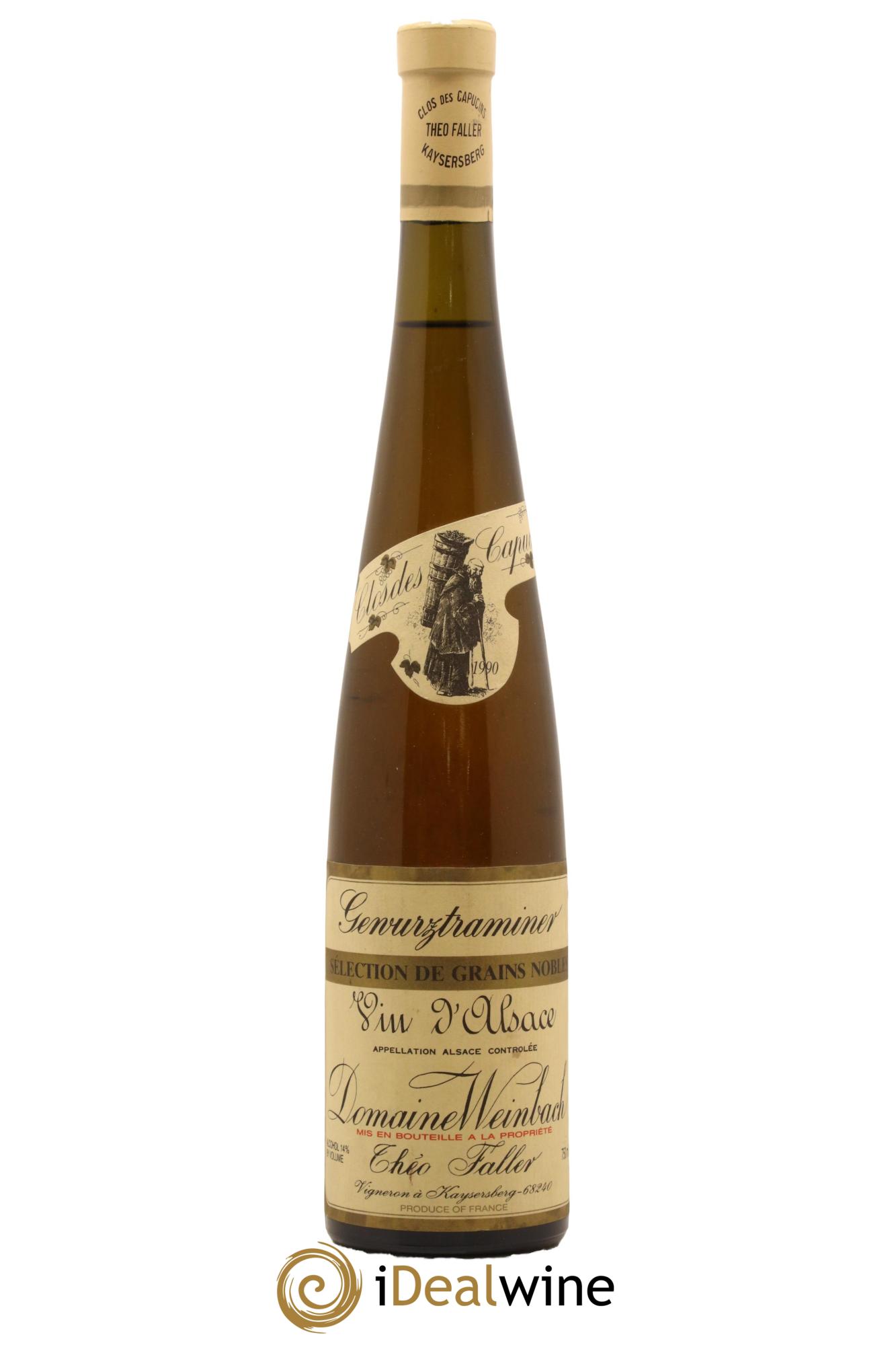 Alsace Gewurztraminer Sélection de Grains Nobles Weinbach (Domaine) 1990 - Lotto di 1 bottiglia - 0
