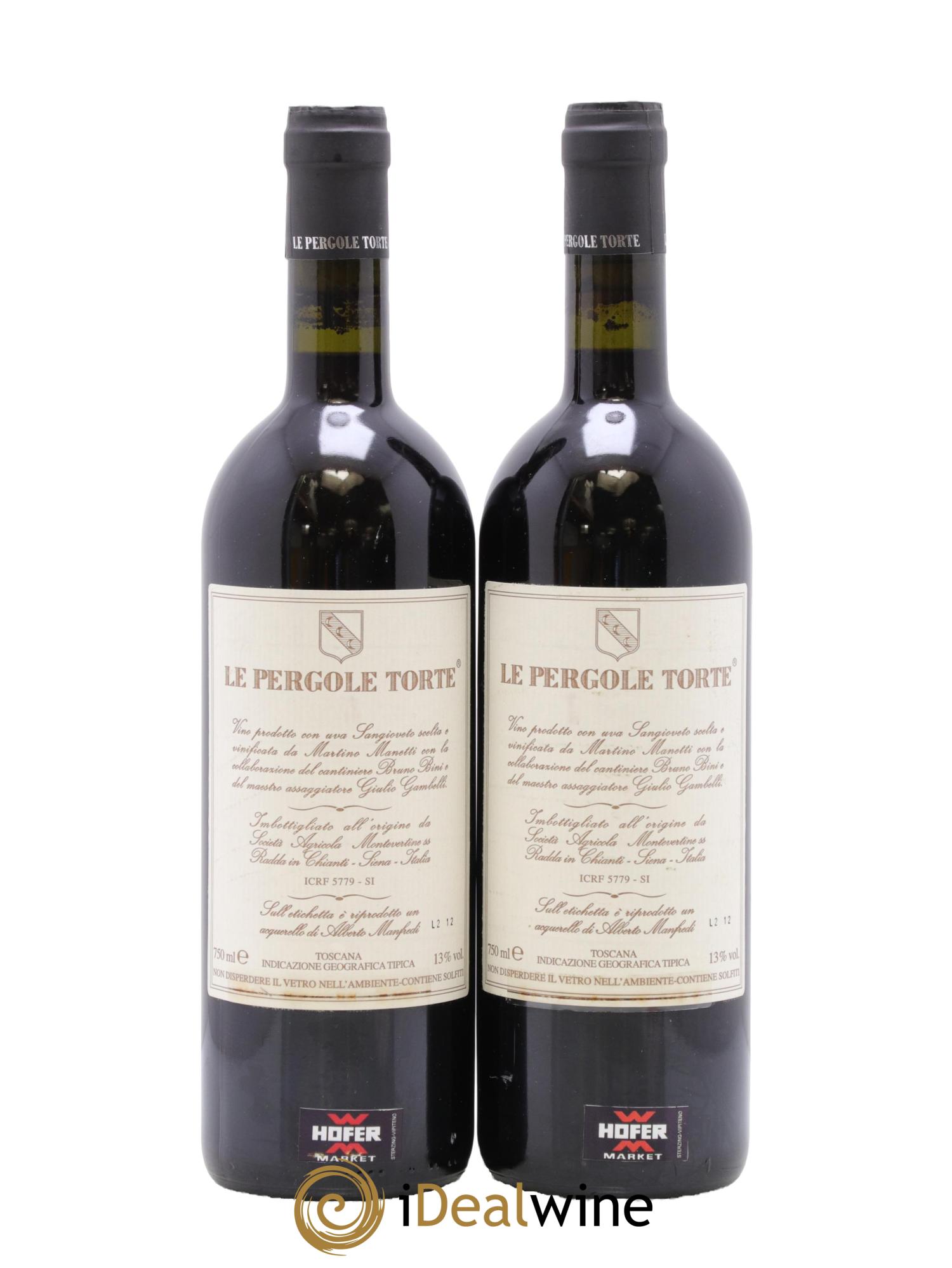 Toscana IGT Montevertine Le Pergole Torte Famille Manetti 2009 - Lotto di 2 bottiglie - 1