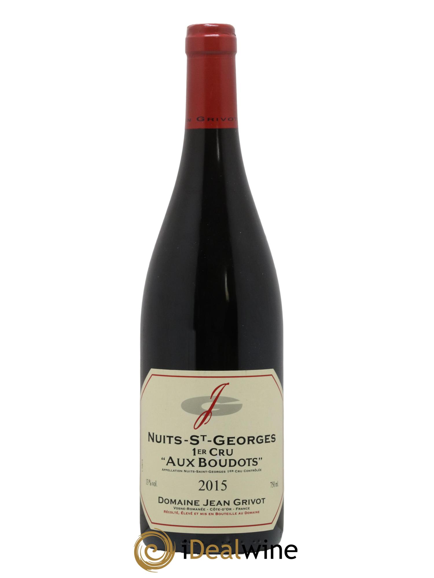 Nuits-Saint-Georges 1er Cru Aux Boudots Jean Grivot 2015 - Lot de 1 bouteille - 0