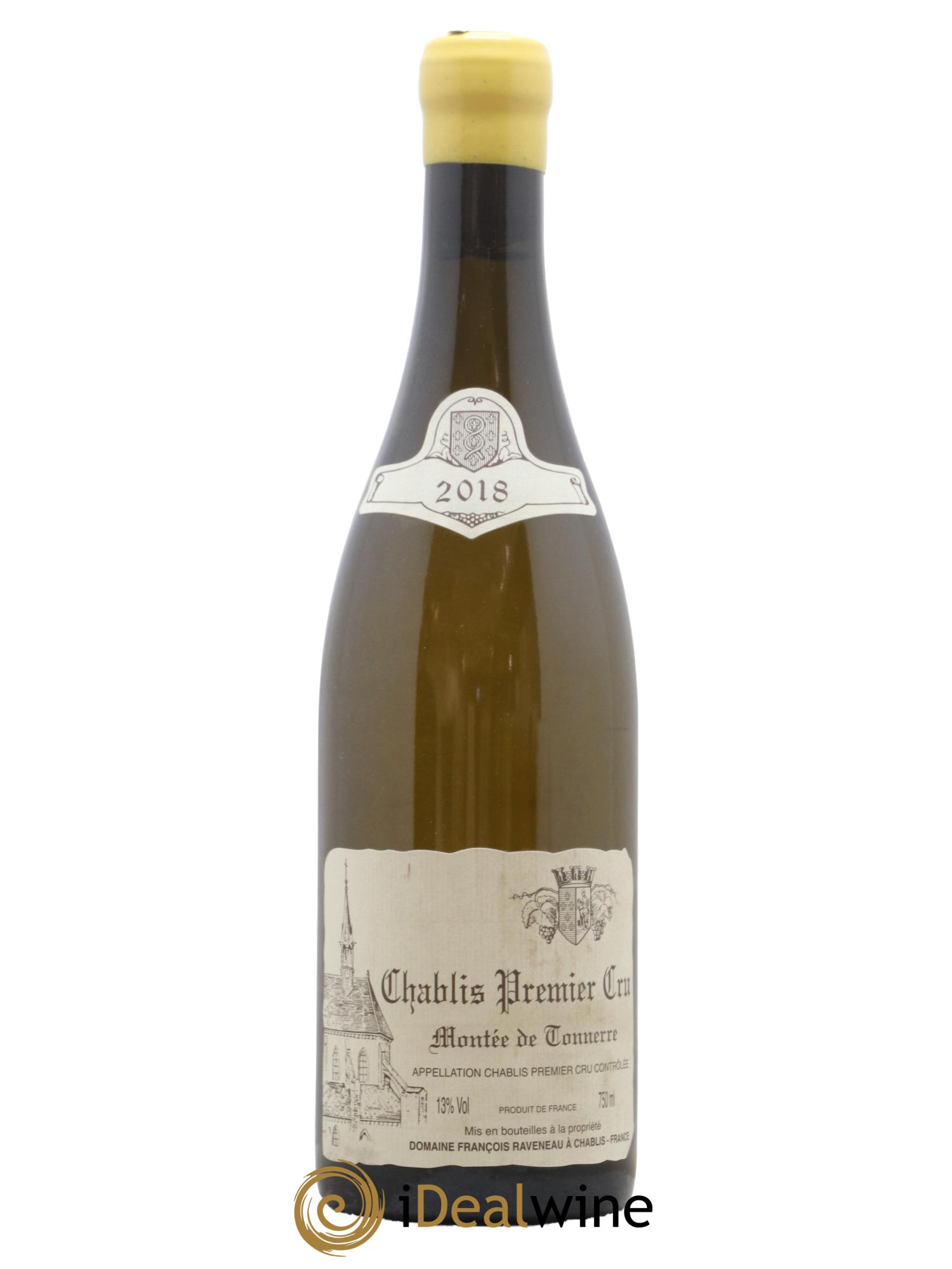 Chablis 1er Cru Montée de Tonnerre Raveneau (Domaine) 2018 - Lot de 1 bouteille - 0
