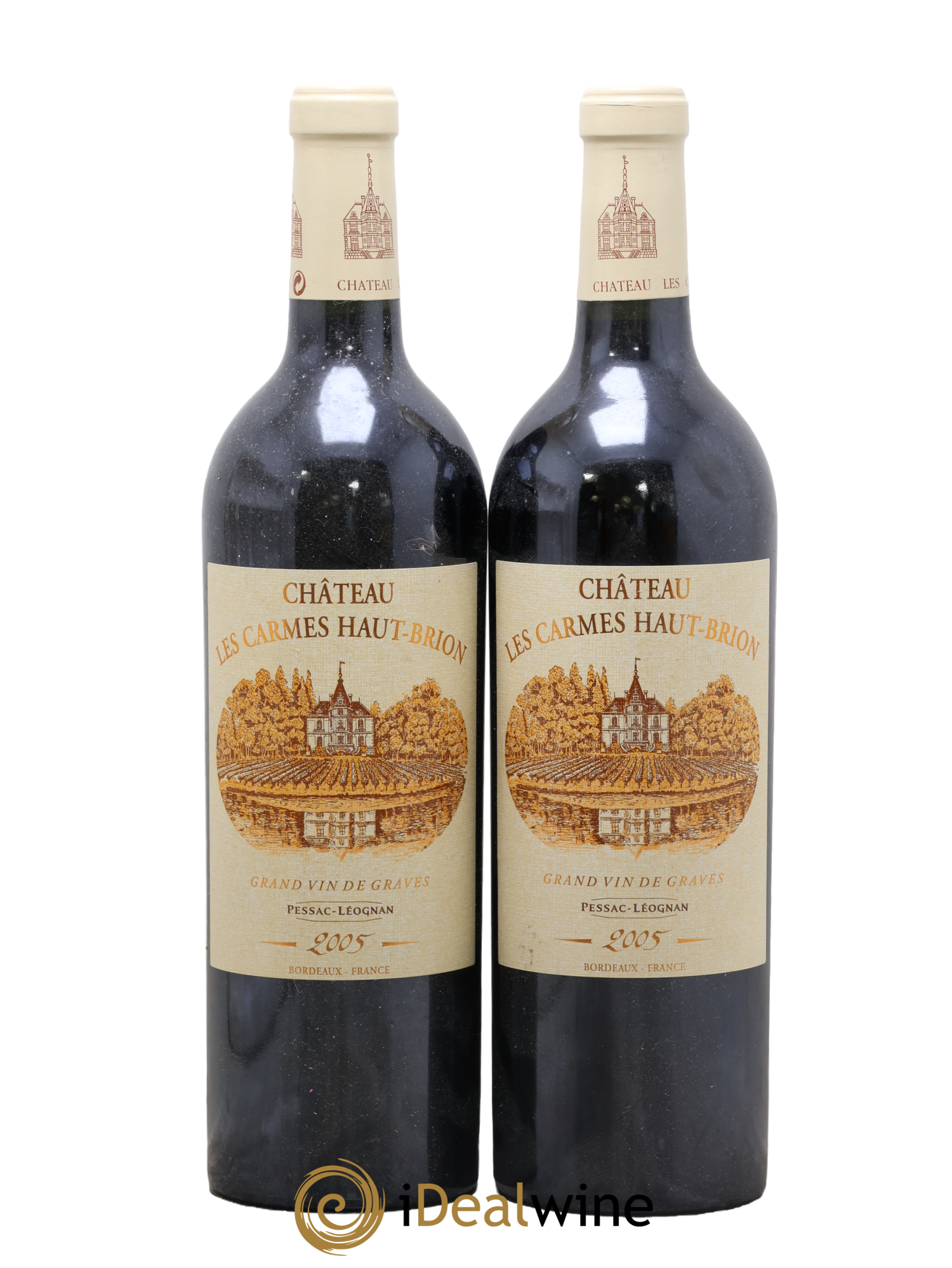Château Les Carmes Haut-Brion 2005 - Posten von 2 Flaschen - 0