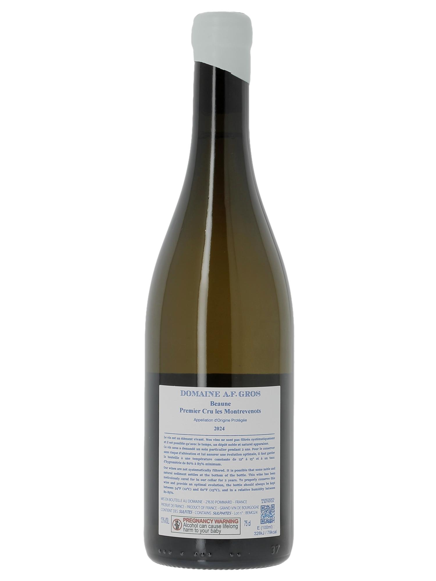 Beaune 1er Cru Les Montrevenots A.-F. Gros 2024 - Lote de 1 botella - 1