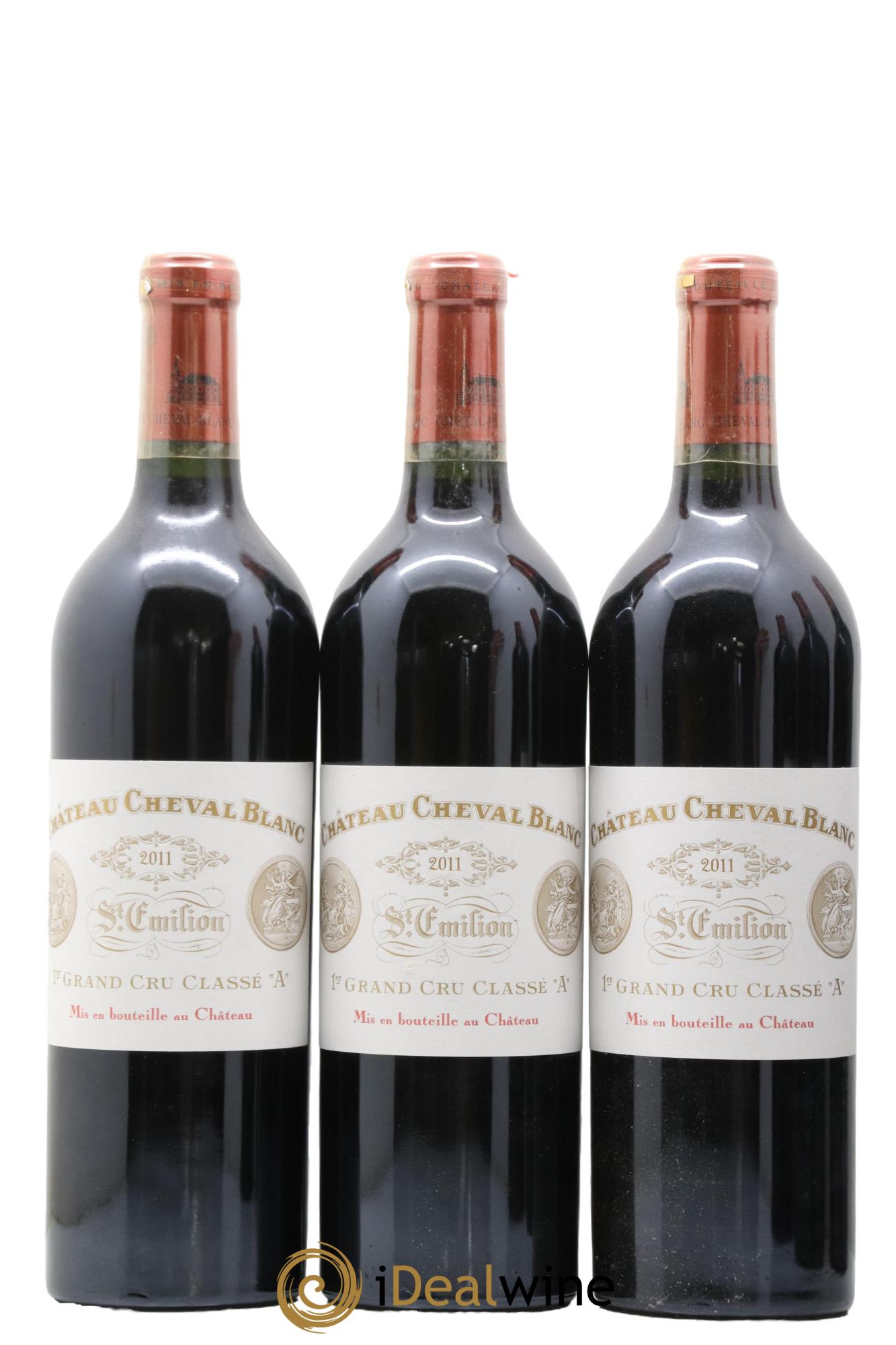 Château Cheval Blanc 1er Grand Cru Classé A 2011 - Lot of 6 bottles - 3