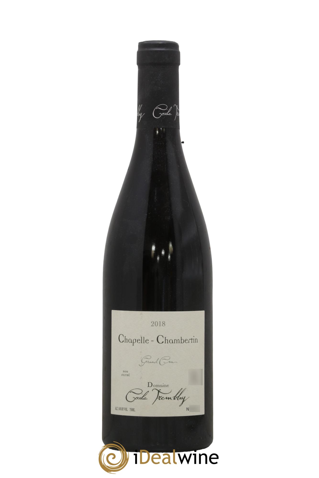 Chapelle-Chambertin Grand Cru Cécile Tremblay 2018 - Lot of 1 bottle - 0