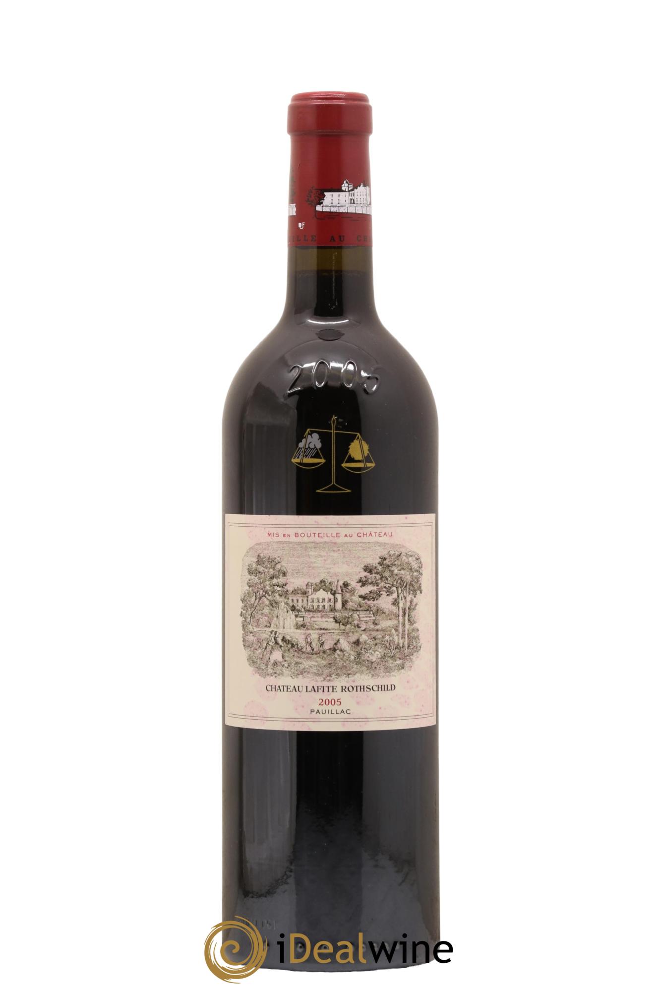 Château Lafite Rothschild 1er Grand Cru Classé 2005 - Lot de 1 bouteille - 0
