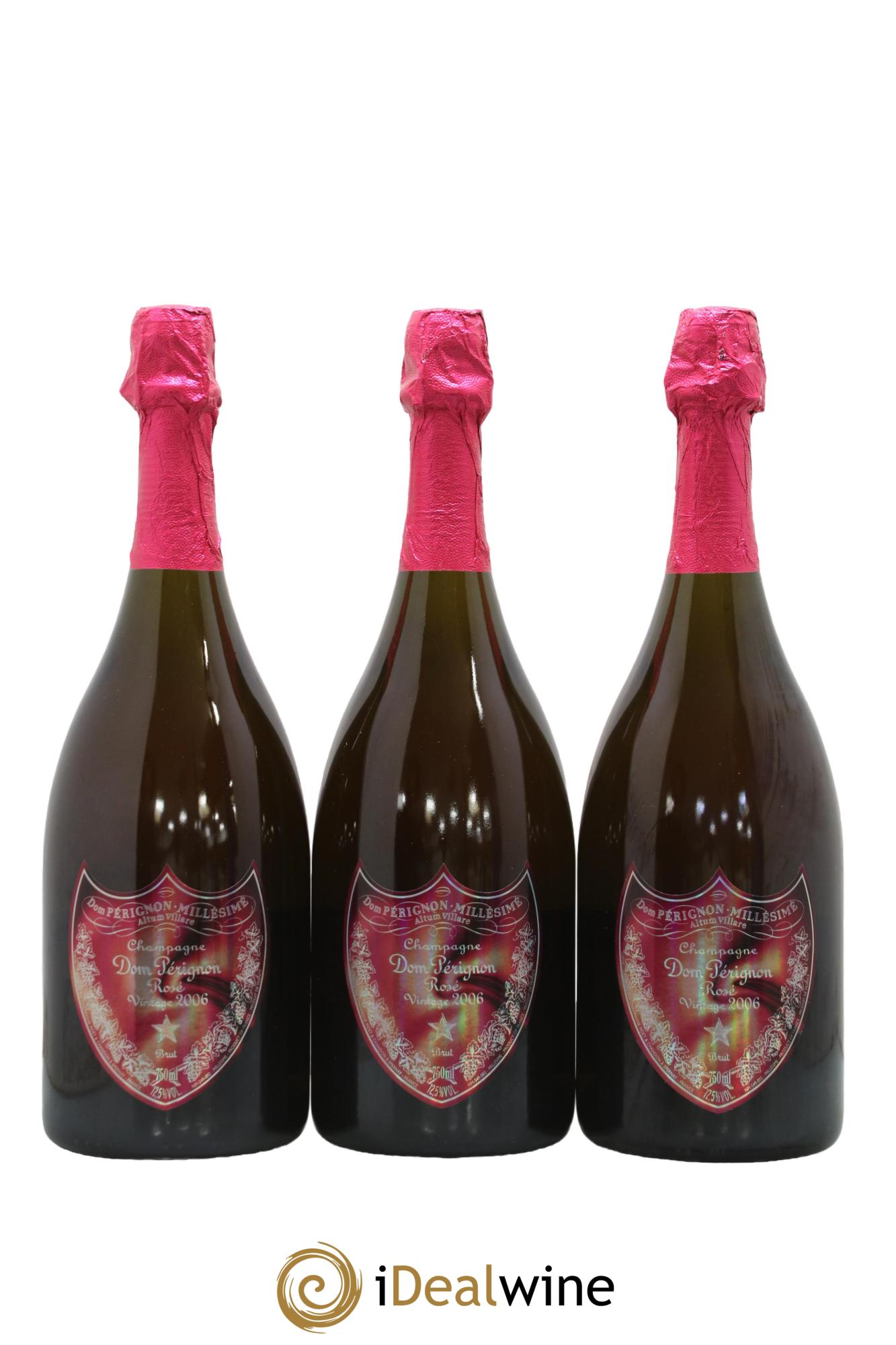 Vintage Edition Limitée Lady Gaga  Dom Pérignon 2006 - Lot of 3 bottles - 1