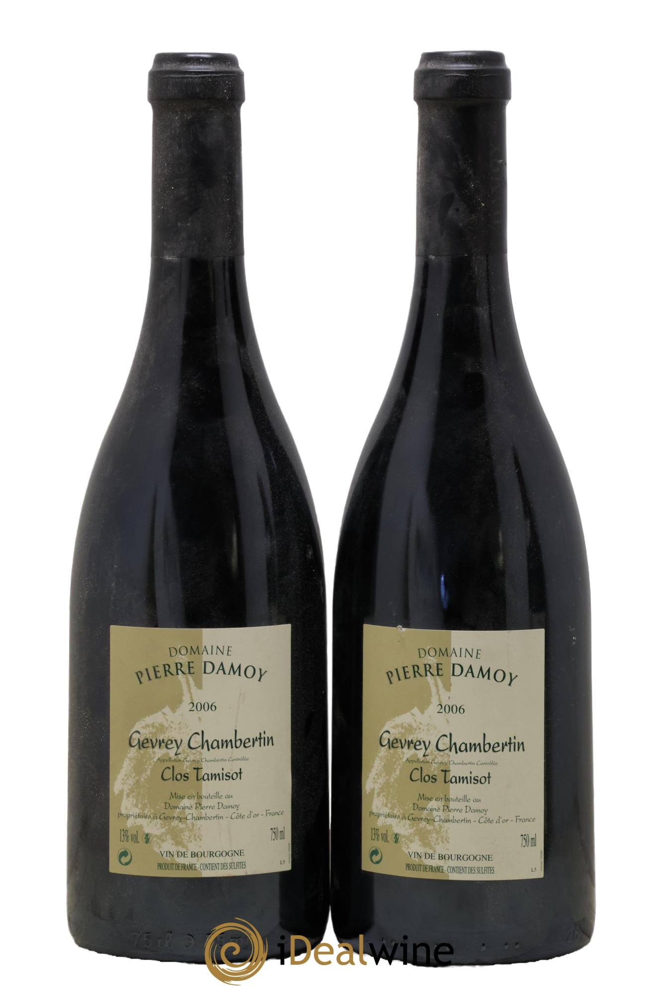 Gevrey-Chambertin Clos Tamisot Pierre Damoy 2006 - Lotto di 2 bottiglie - 0