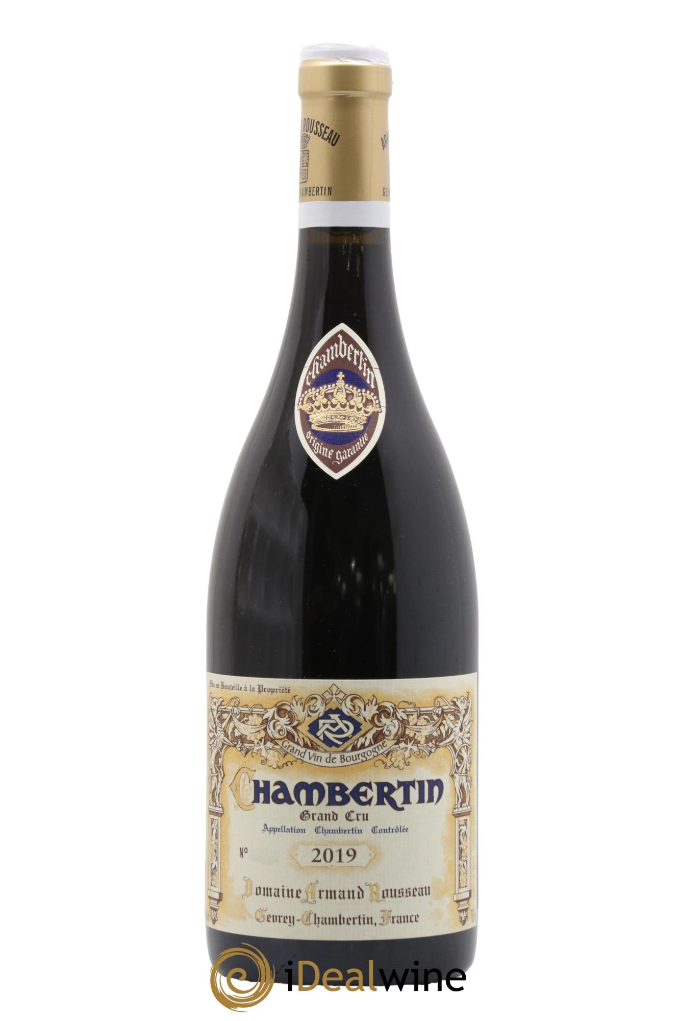 Chambertin Grand Cru Armand Rousseau (Domaine) 2019 - Lot of 1 bottle - 0