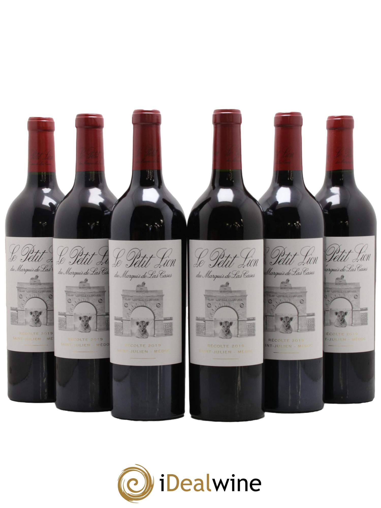 Le Petit Lion du Marquis de Las Cases Second Vin 2019 - Lot de 6 bouteilles - 0
