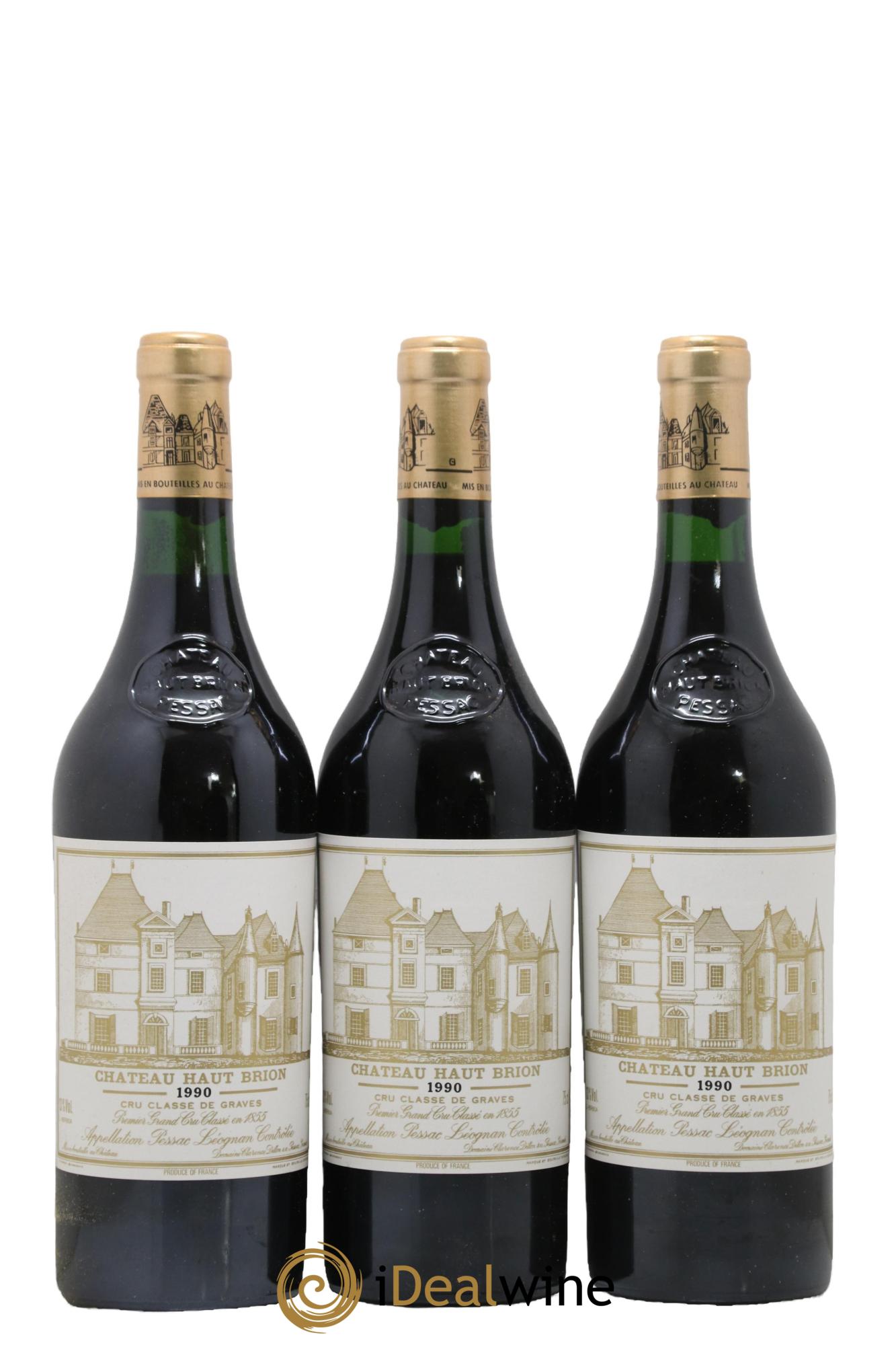 Château Haut Brion 1er Grand Cru Classé 1990 - Posten von 12 Flaschen - 4
