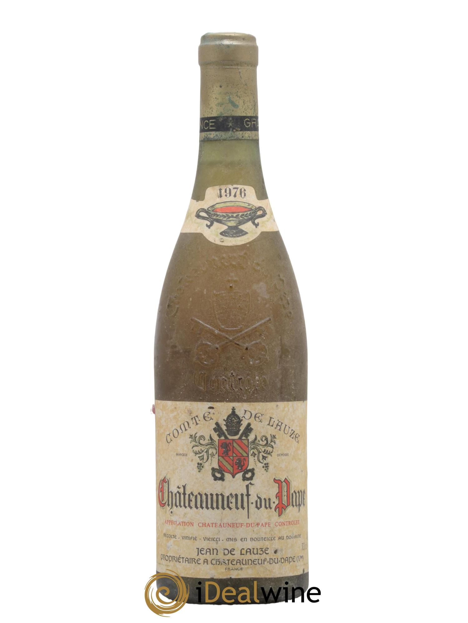 Châteauneuf-du-Pape Domaine Jean De Lauze 1976 - Lot de 1 bouteille - 0
