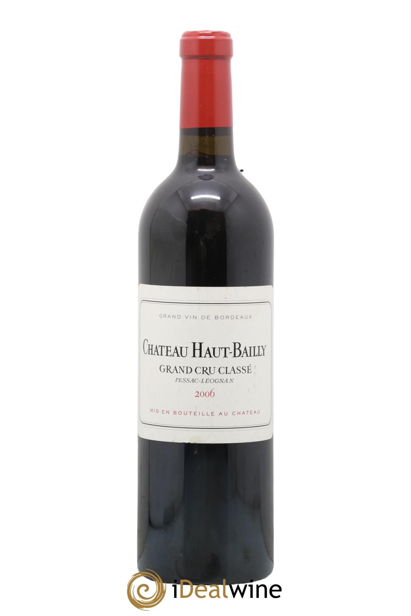 Château Haut-Bailly Cru Classé de Graves 2006 - Lot de 1 bouteille - 0
