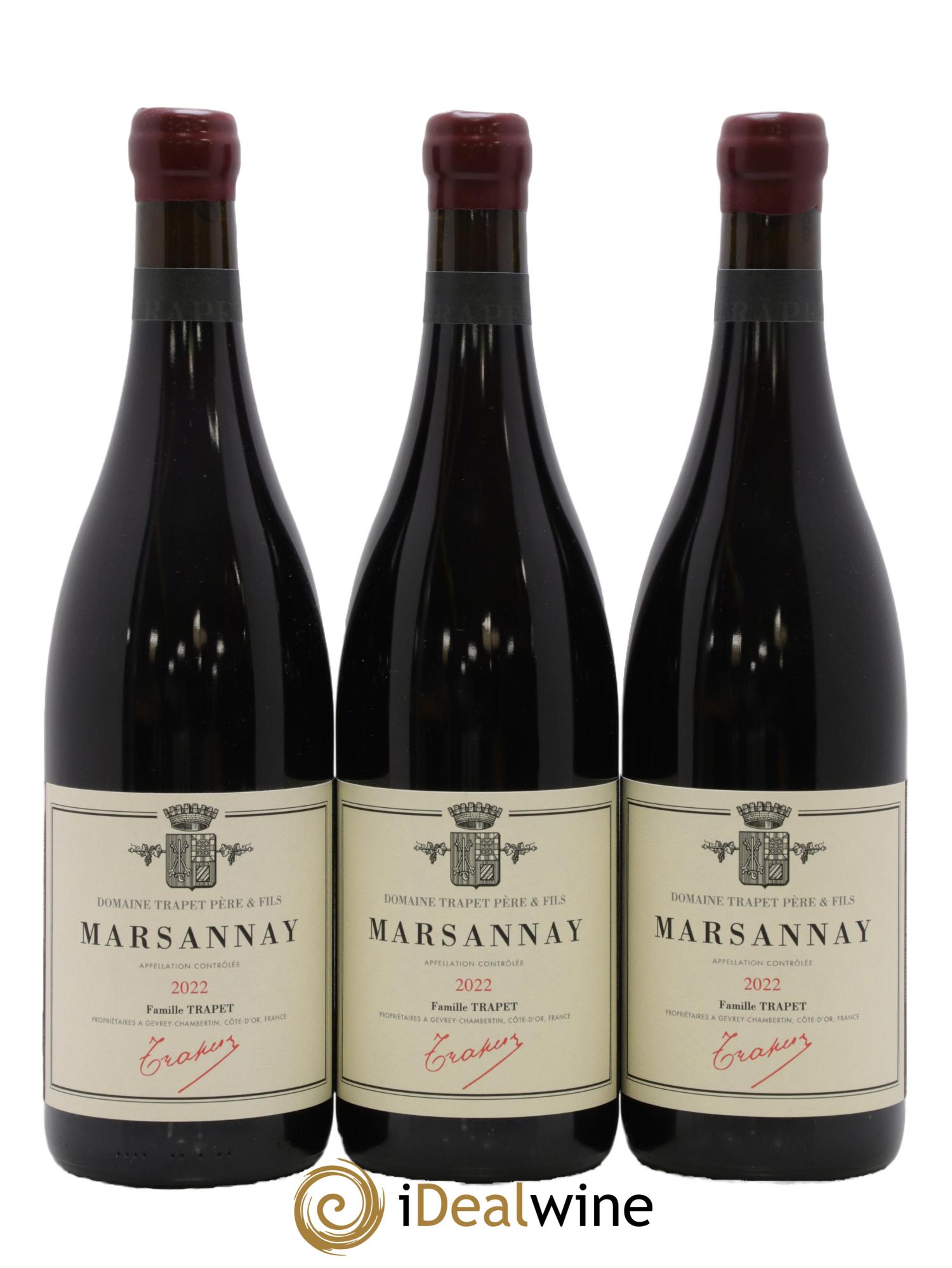 Marsannay Domaine Trapet 2022 - Lot de 3 bouteilles - 0