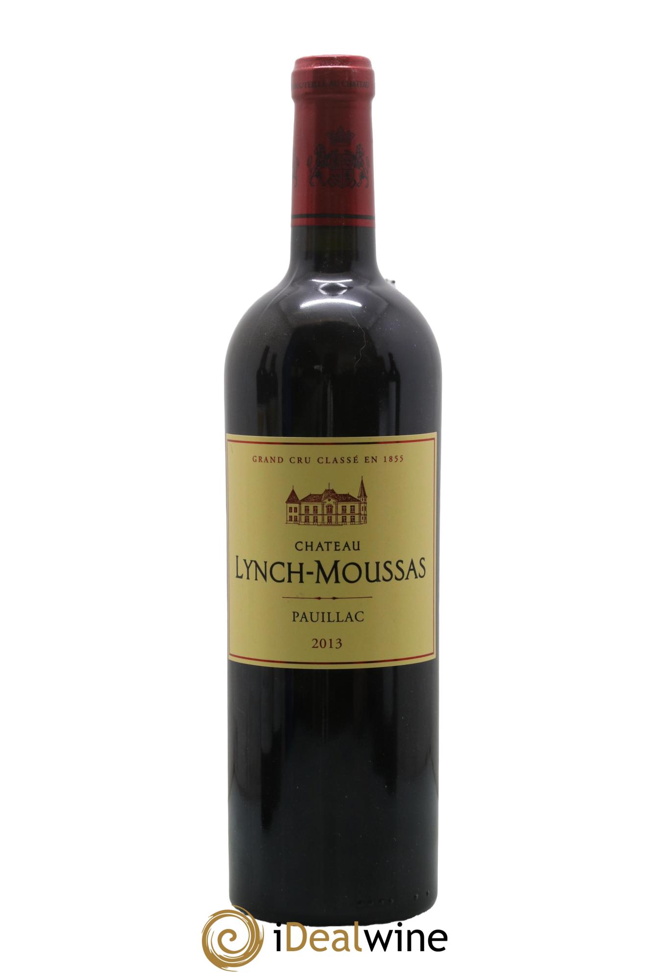 Château Lynch Moussas 5ème Grand Cru Classé 2013 - Lot de 1 bouteille - 0