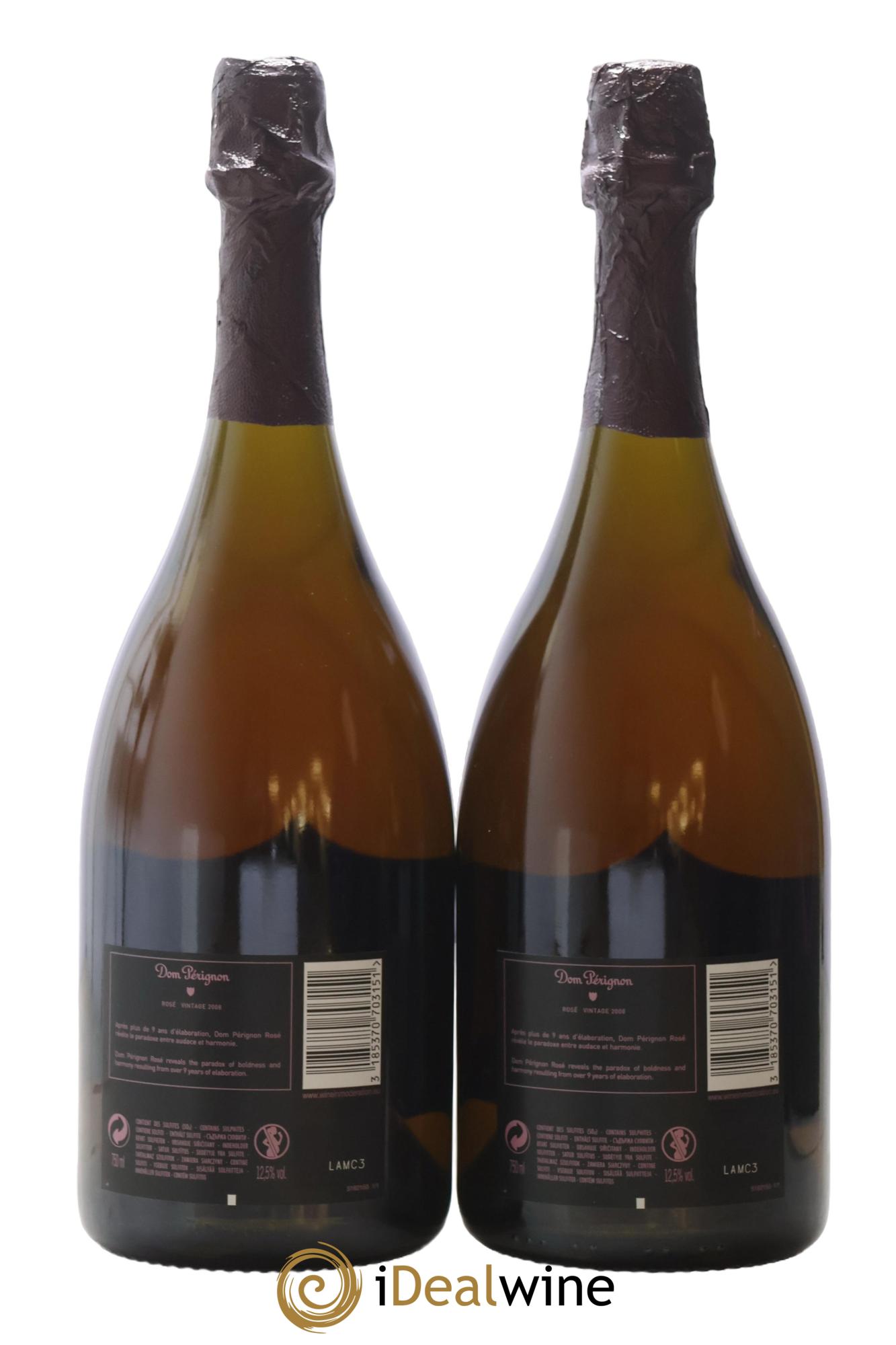 Brut Dom Pérignon 2008 - Lot of 2 bottles - 1