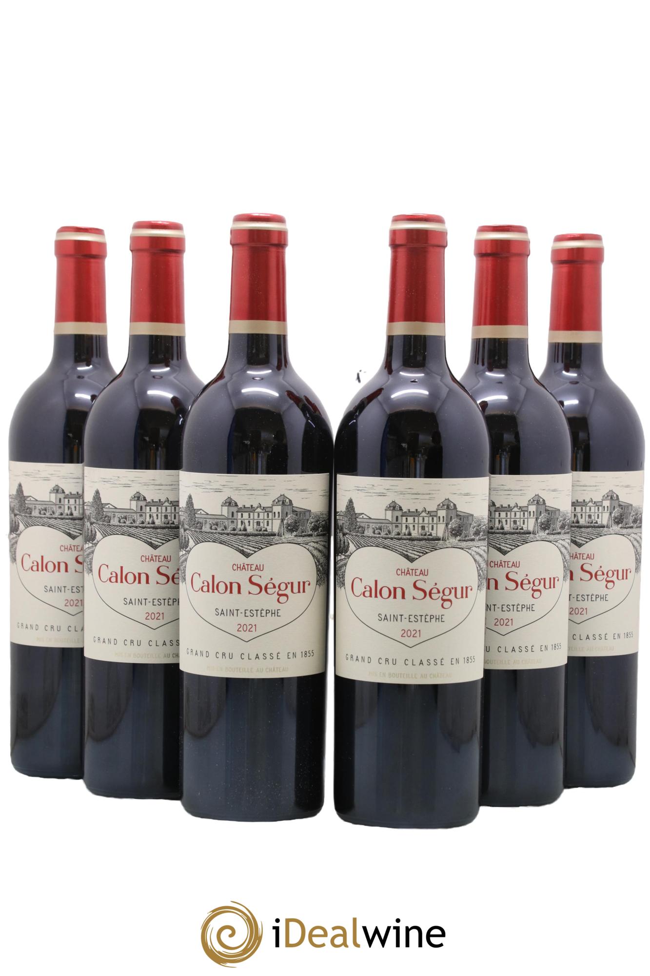 Château Calon Ségur 3ème Grand Cru Classé 2021 - Posten von 6 Flaschen - 0