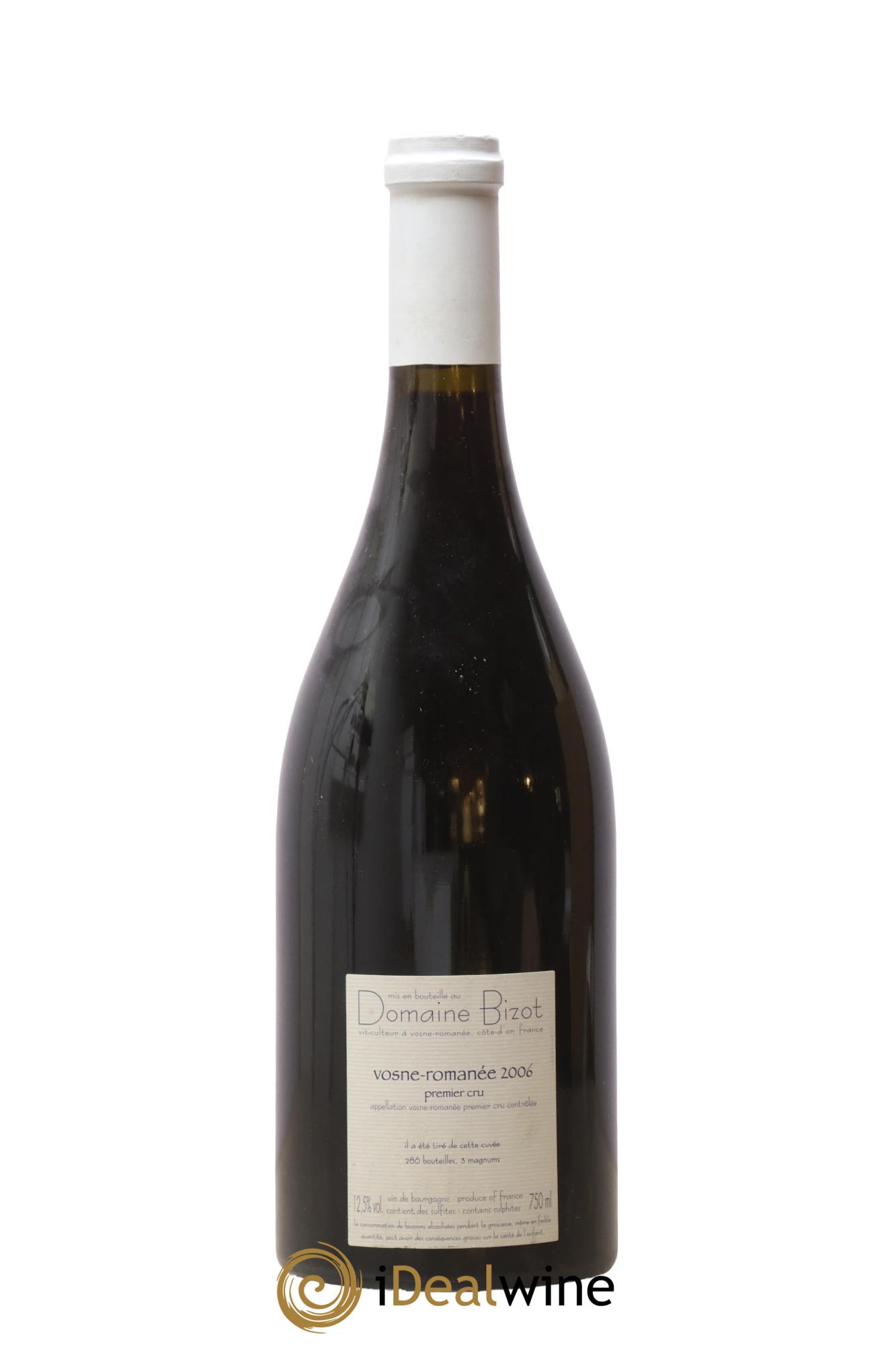 Vosne-Romanée 1er Cru Bizot (Domaine) 2006 - Lot of 1 bottle - 1
