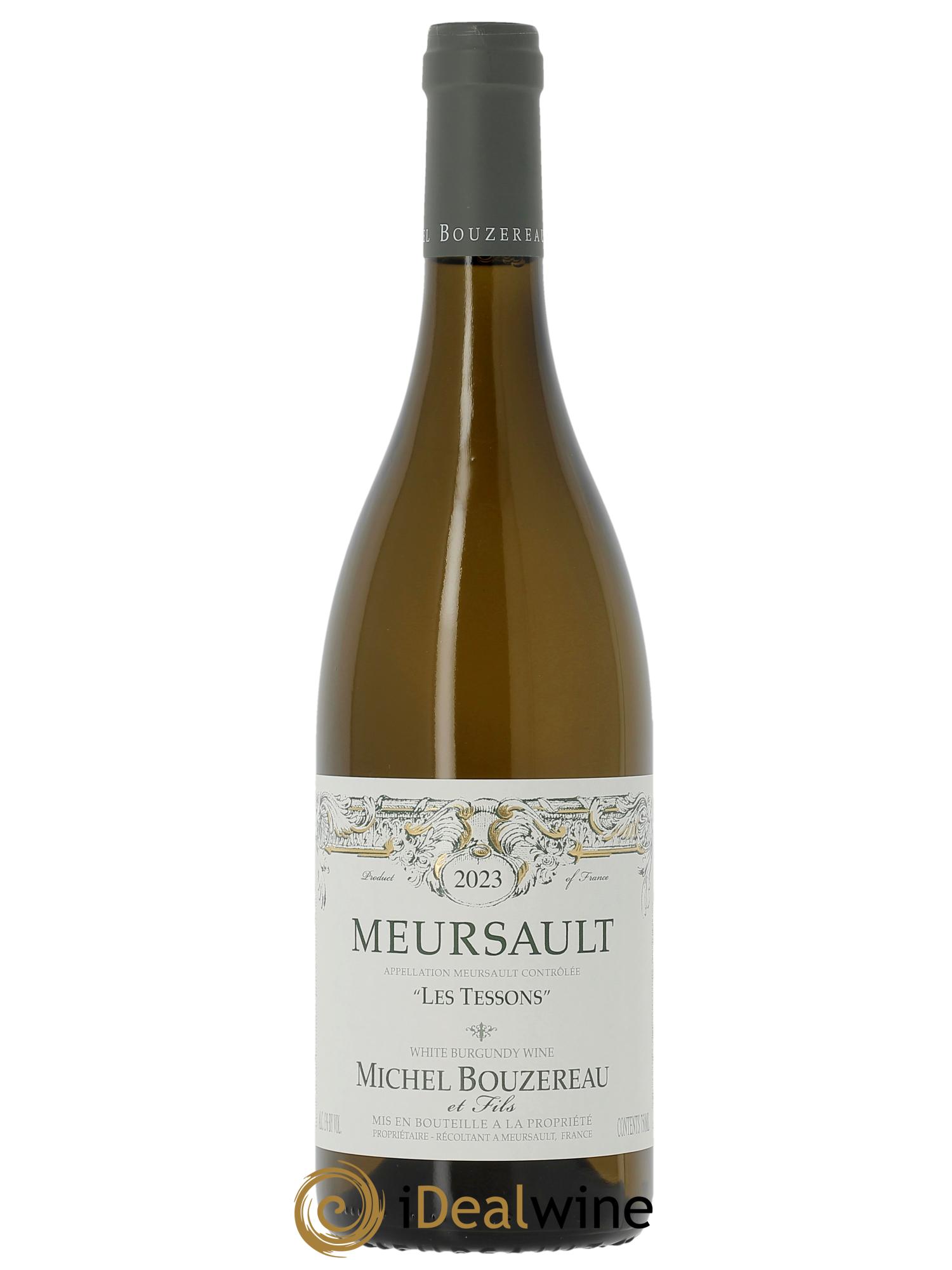 Meursault Les Tessons Michel Bouzereau et Fils (Domaine)  2023 - Lot de 1 bouteille - 0