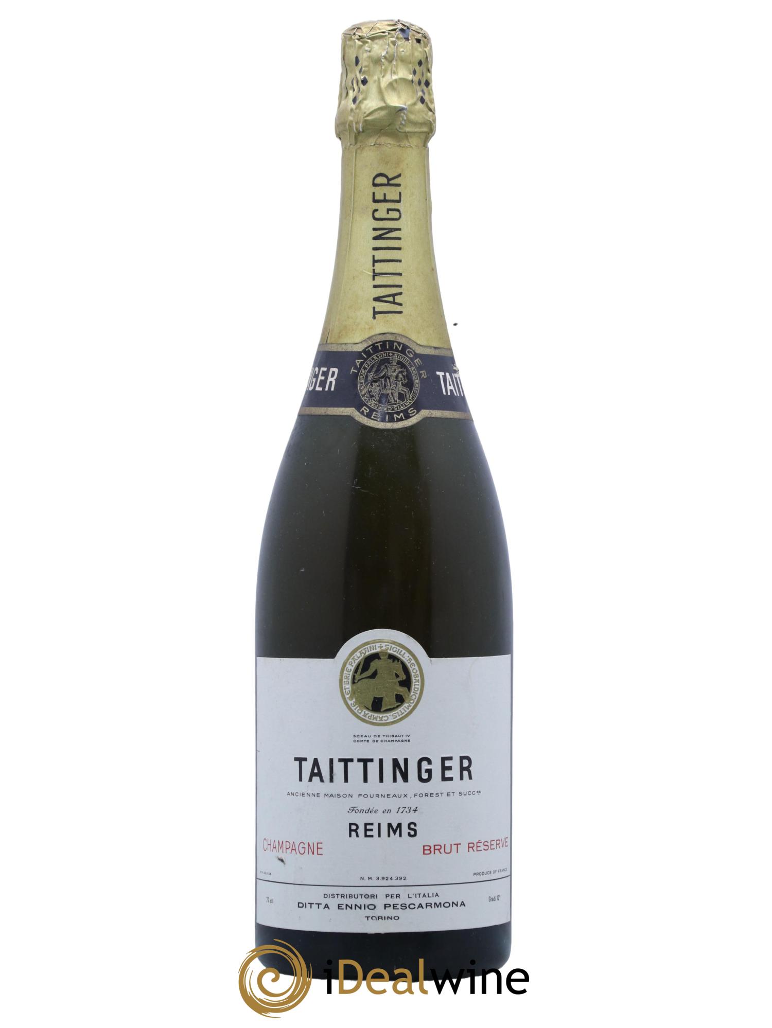 Brut Réserve Taittinger - Lot de 1 bouteille - 0