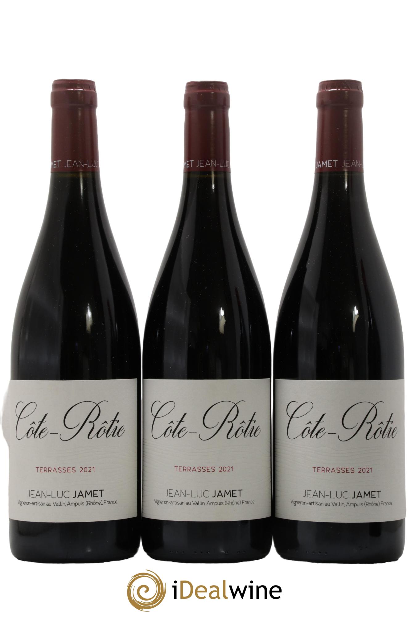 Côte-Rôtie Terrasses Jean-Luc Jamet (Domaine) 2021 - Lot de 3 bouteilles - 0