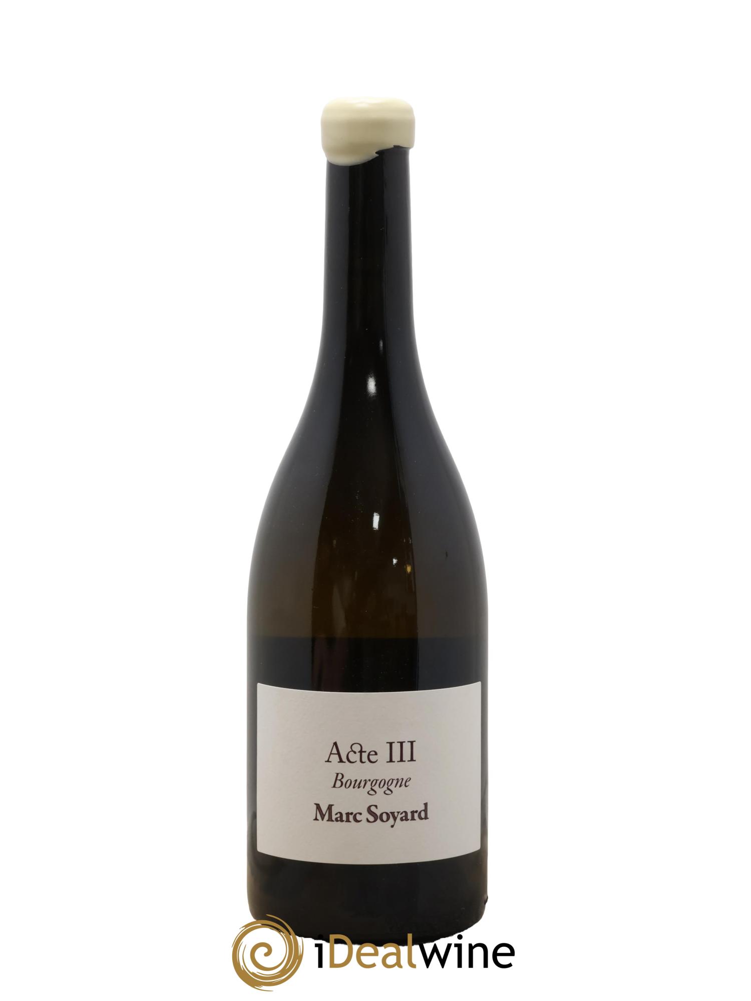 Bourgogne Acte III Marc Soyard - Lot de 1 bouteille - 0