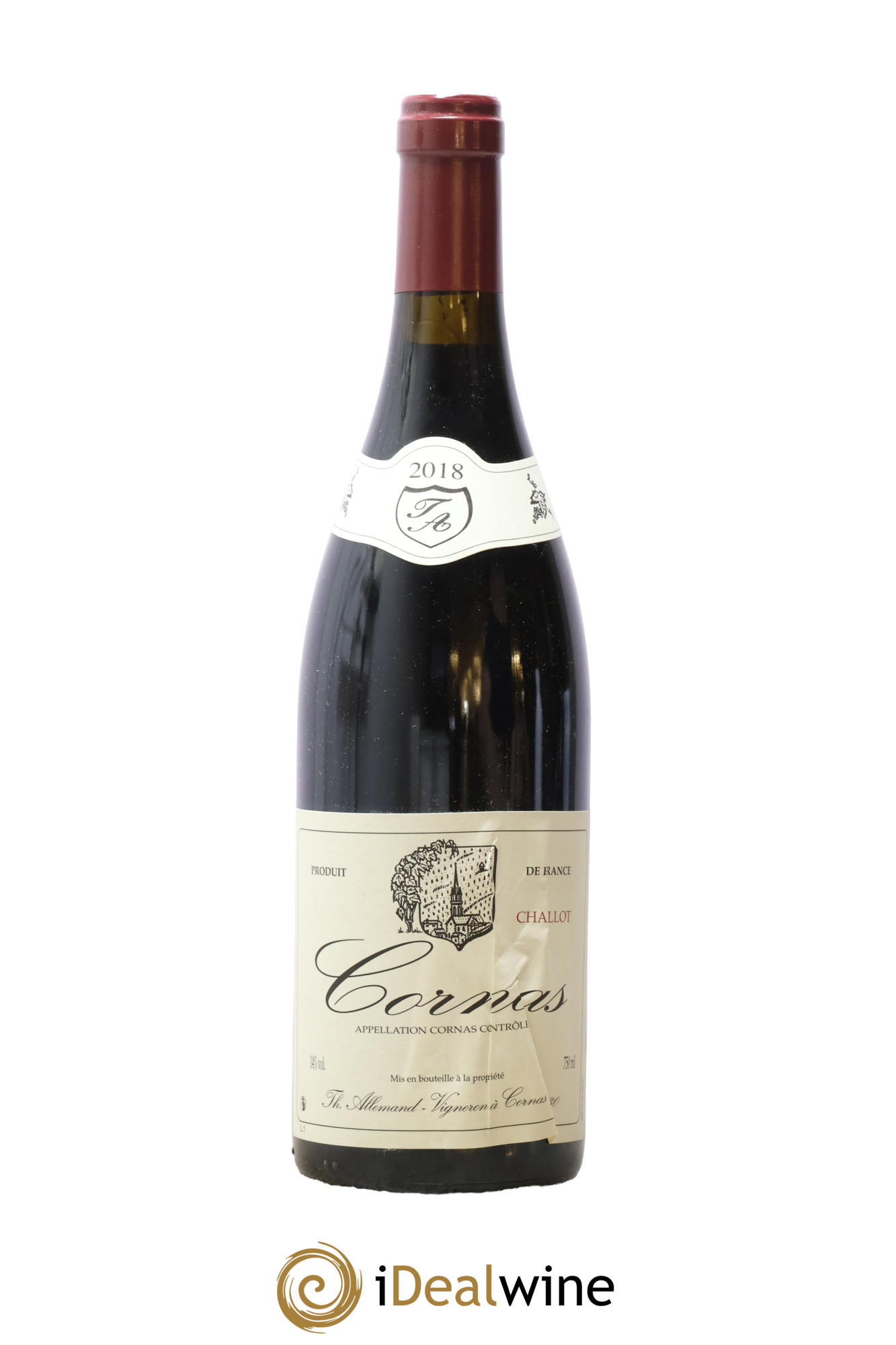 Cornas Chaillot Thierry Allemand 2018 - Lot de 1 bouteille - 0