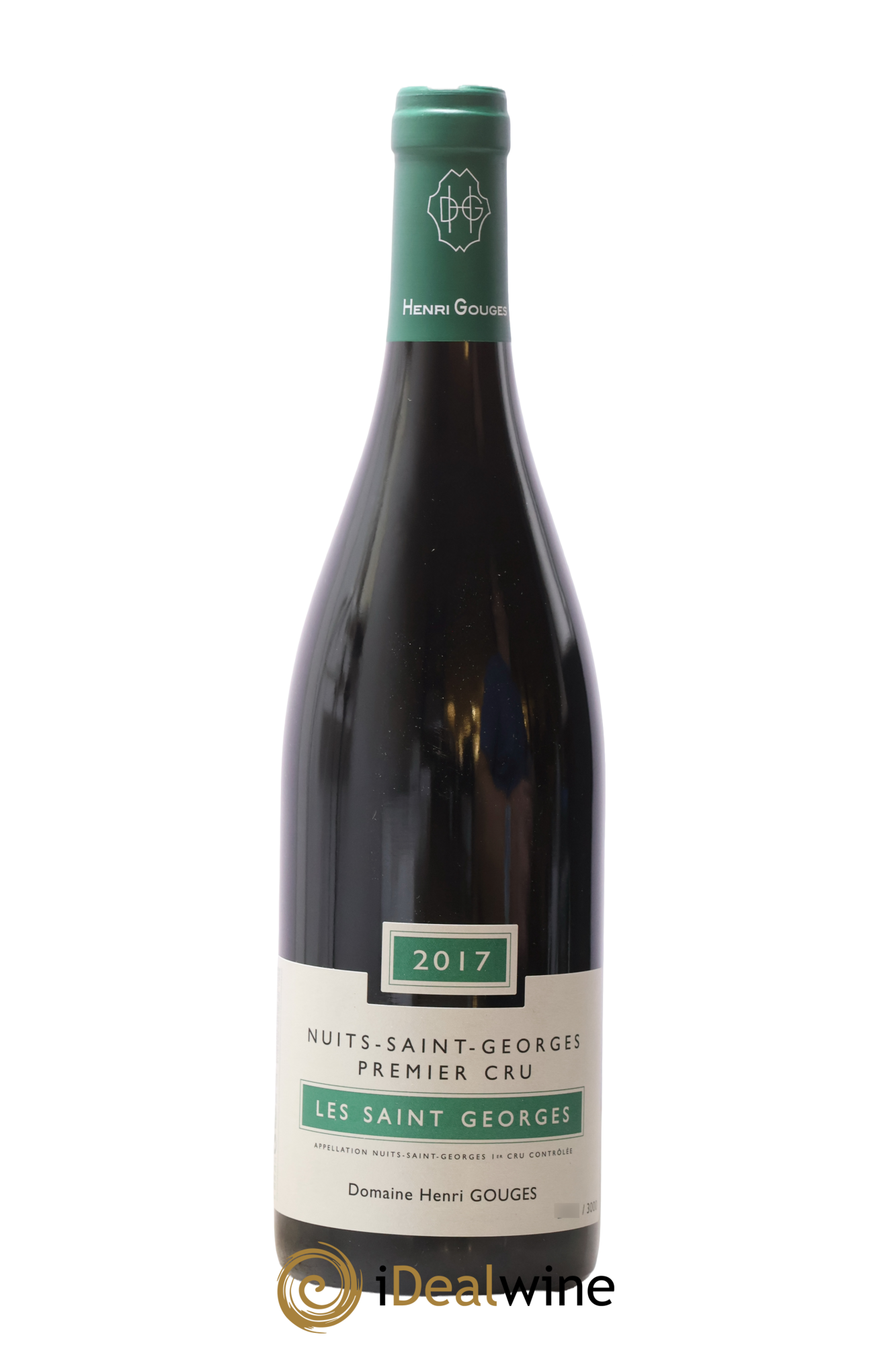 Nuits-Saint-Georges 1er Cru Les Saints Georges Henri Gouges 2017 - Lot de 1 bouteille - 0
