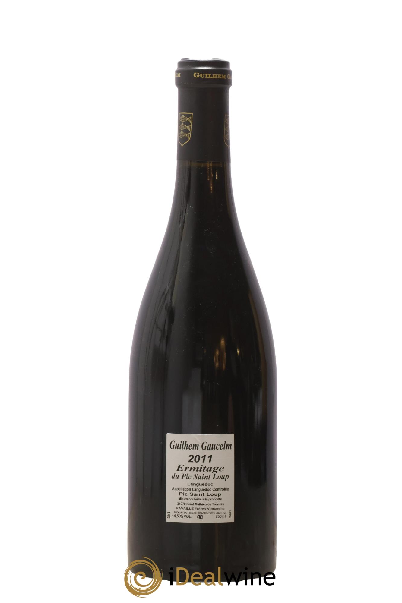 Pic Saint-Loup Héritage du Pic Saint-Loup (anciennement Ermitage) Guilhem Gaucelm 2011 - Lot of 1 bottle - 1
