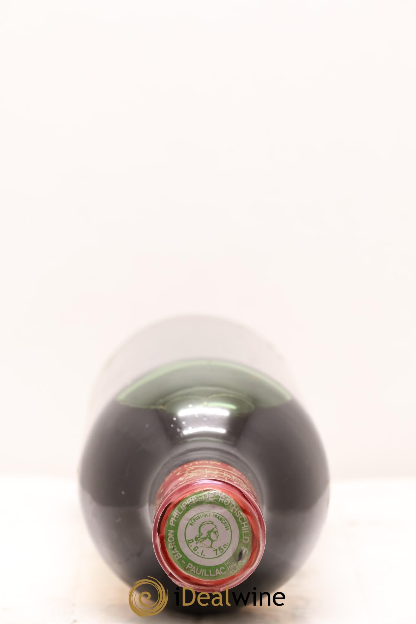 Château Mouton Rothschild 1er Grand Cru Classé 1965 - Lotto di 1 bottiglia - 1