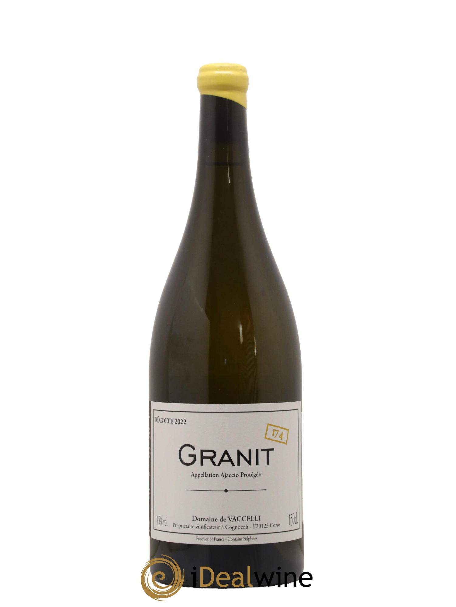 Ajaccio Granit 174 Vaccelli 2022 - Lot de 1 magnum - 0