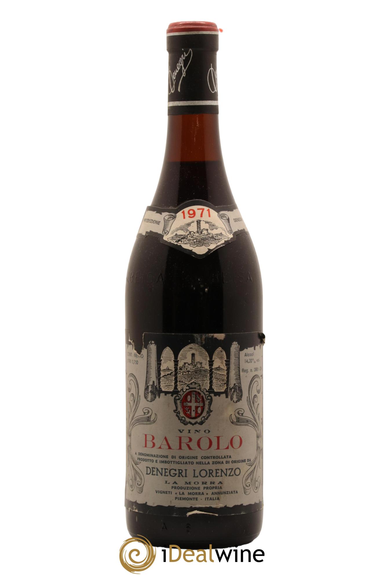 Barolo Denegri 1971 - Lot de 1 bouteille - 0