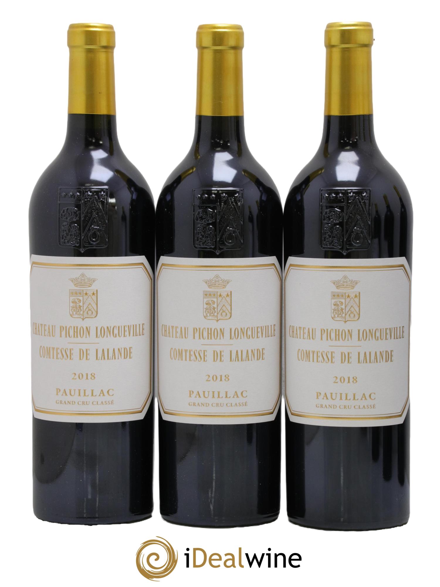 Château Pichon Longueville Comtesse de Lalande 2ème Grand Cru Classé  2018 - Lotto di 6 bottiglie - 1