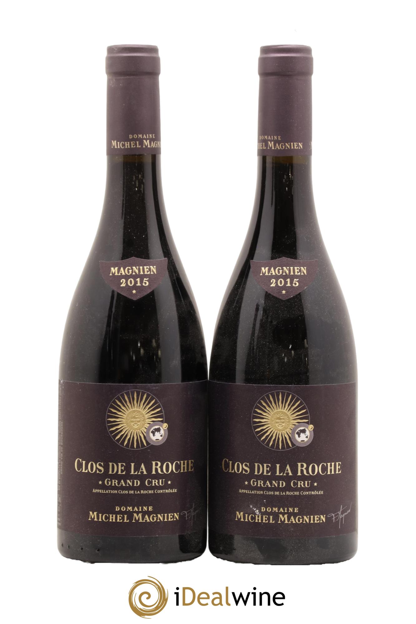 Clos de la Roche Grand Cru Michel Magnien 2015 - Posten von 2 Flaschen - 0