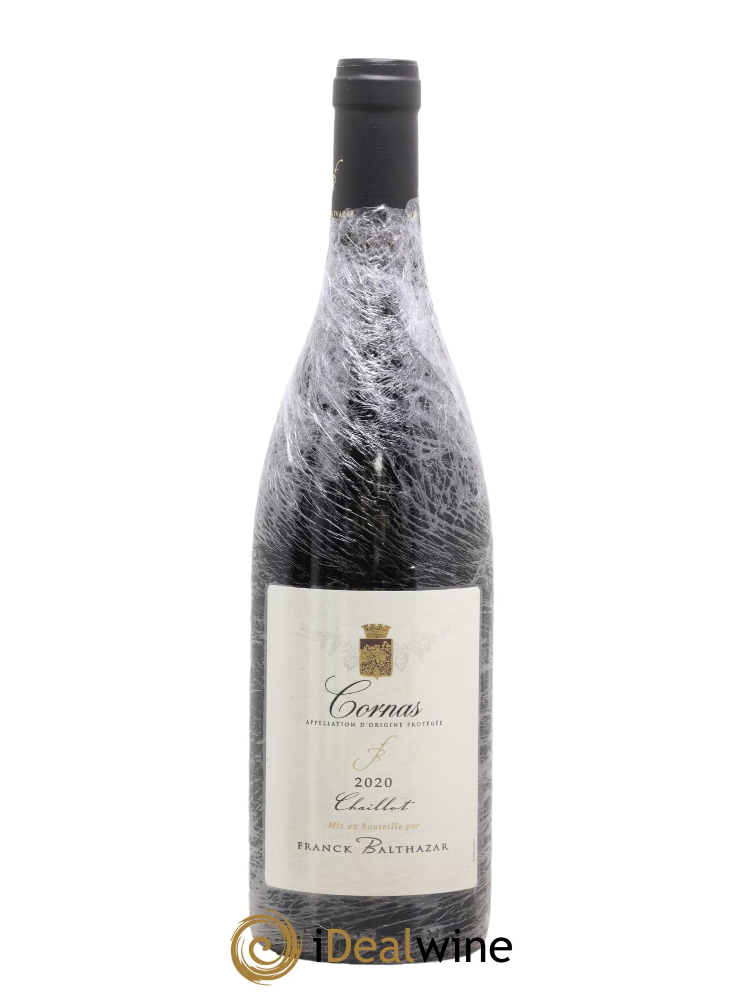 Cornas Chaillot Franck Balthazar (Domaine) 2020 - Lot of 1 bottle - 0