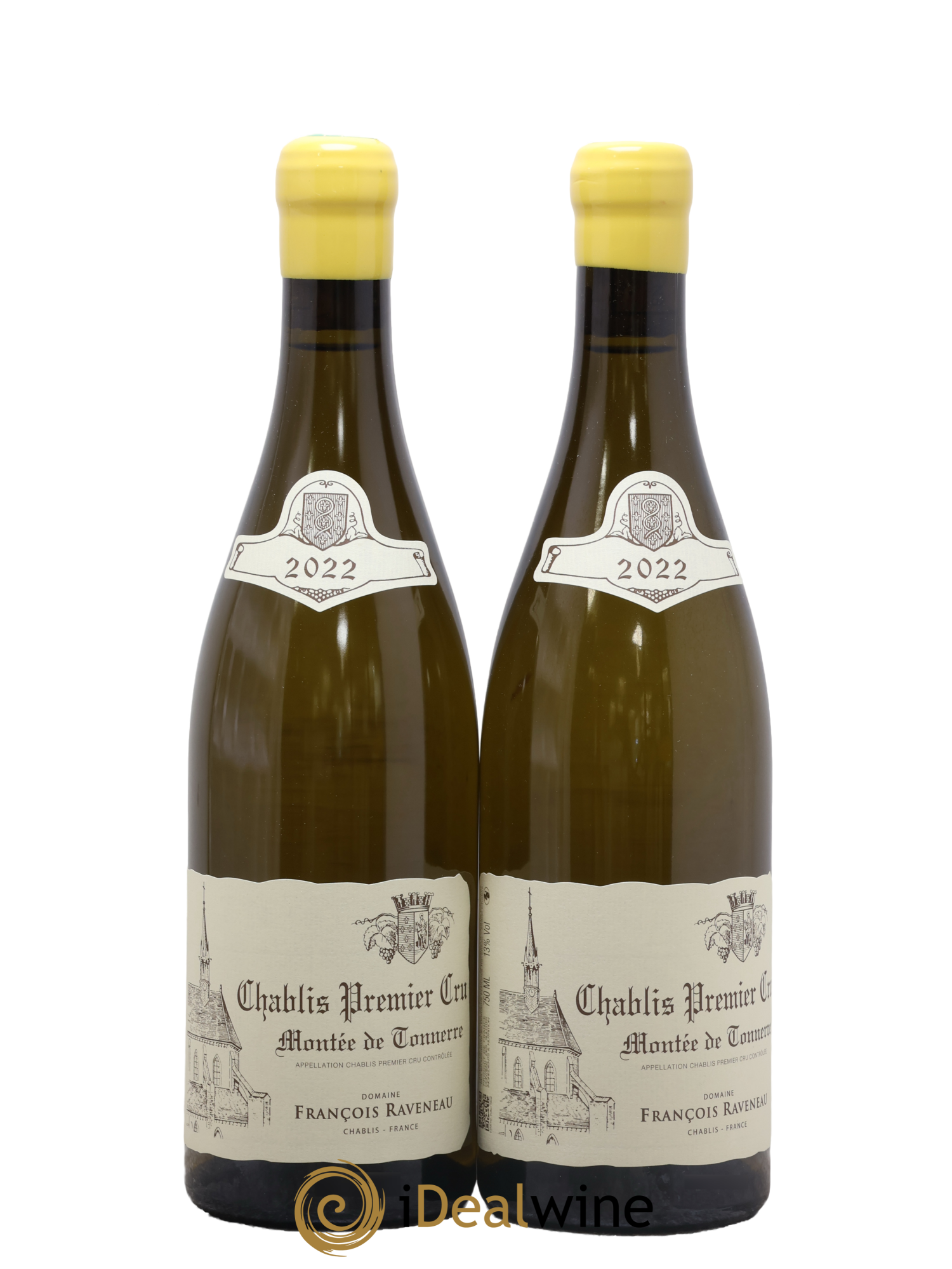 Chablis 1er Cru Montée de Tonnerre Raveneau (Domaine) 2022 - Lot de 2 bouteilles - 0
