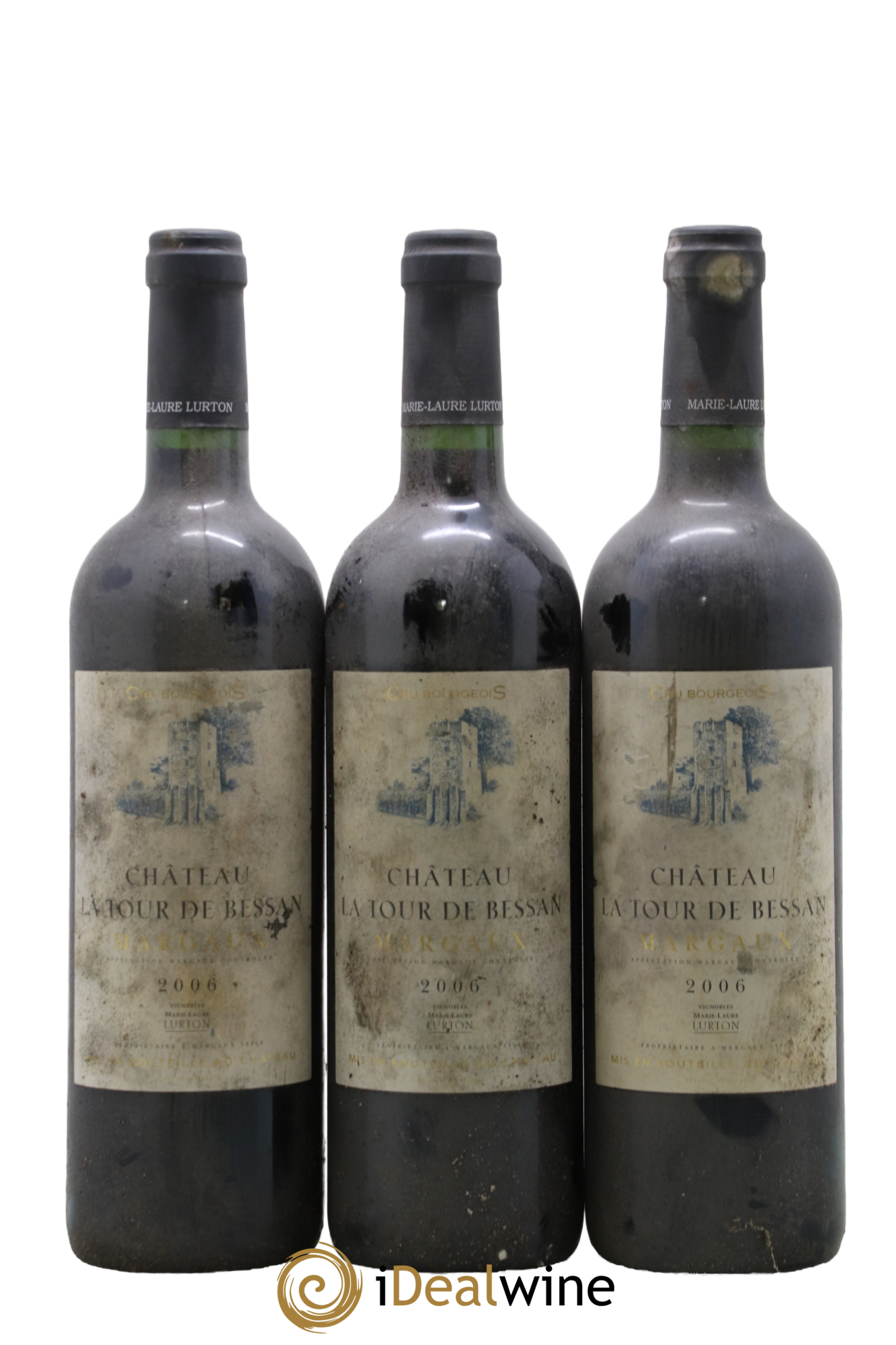 La Tour de Bessan 2006 - Lot of 3 bottles - 0