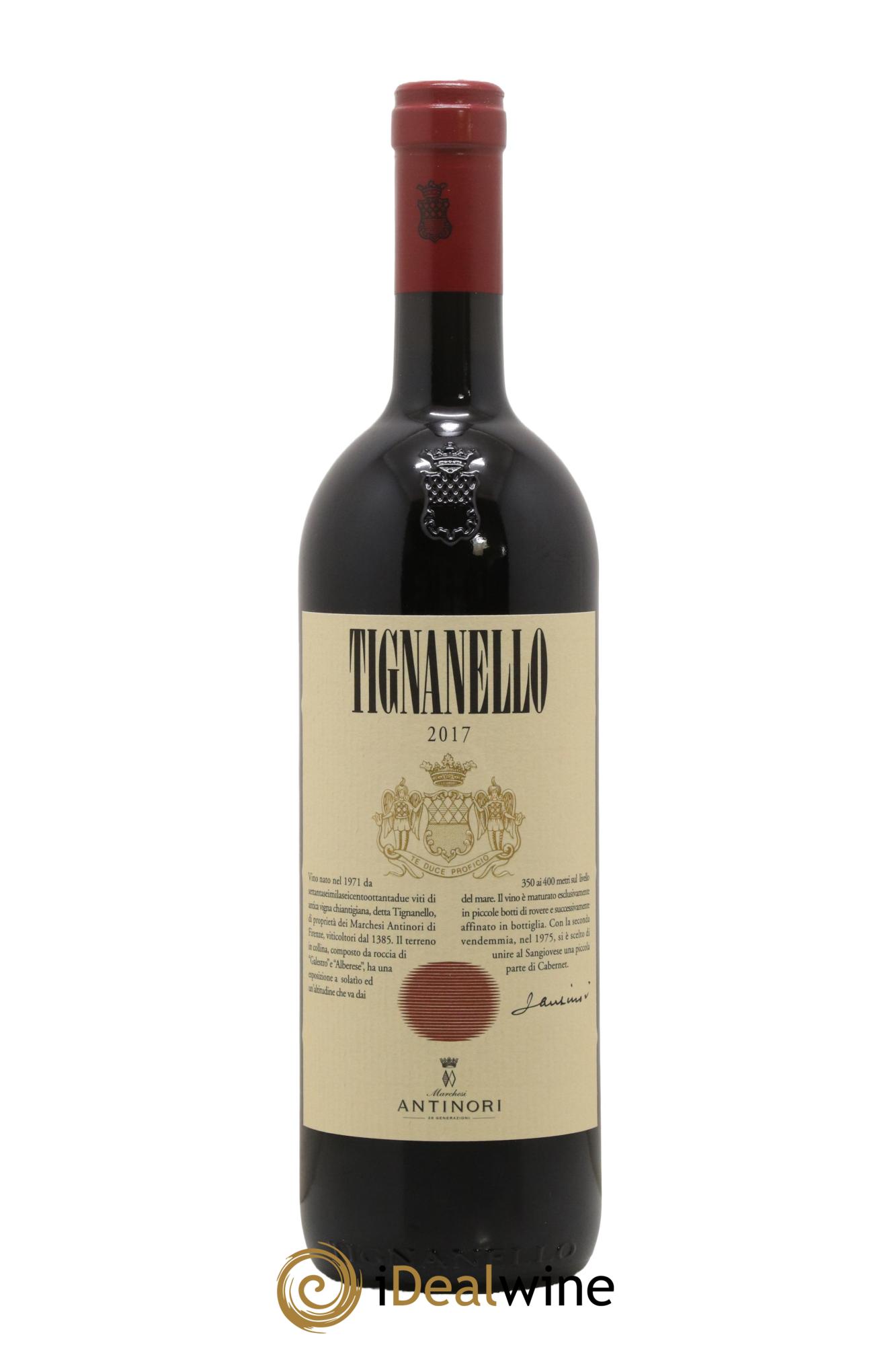 Toscana IGT Tignanello Tenuta Tignanello - Marchesi Antinori 2017 - Lot of 1 bottle - 0