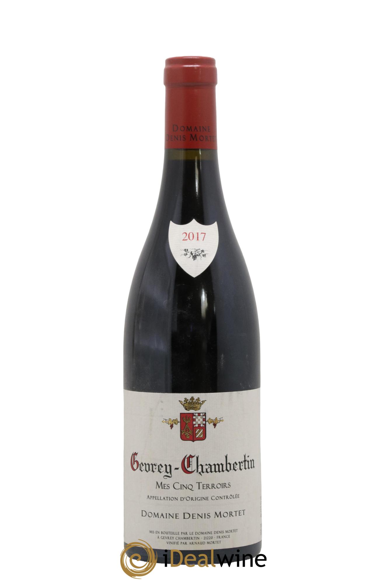 Gevrey-Chambertin Mes Cinq Terroirs Denis Mortet (Domaine) 2017 - Lot de 1 bouteille - 0