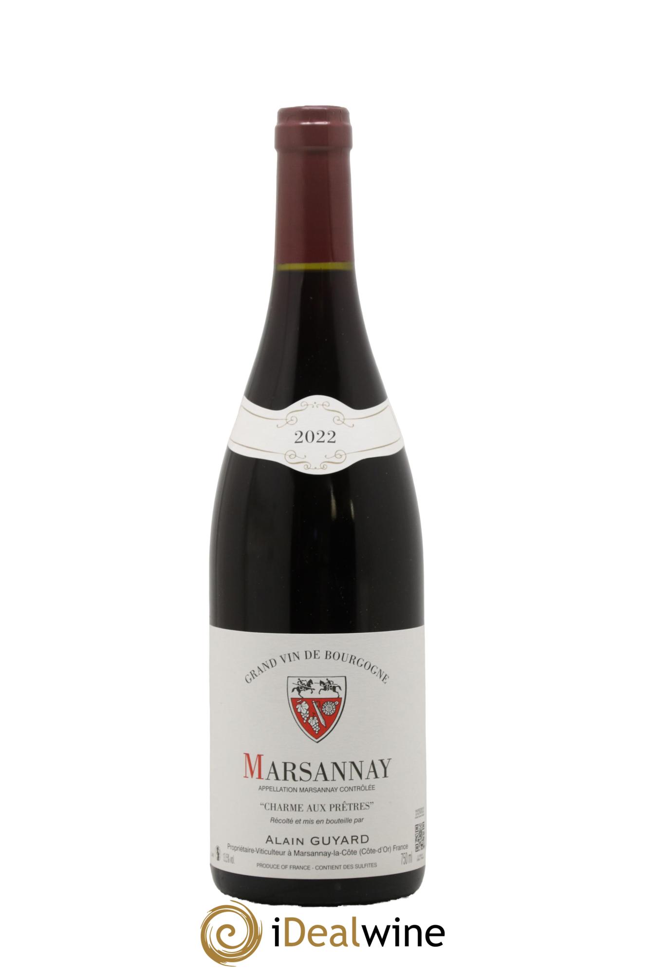 Marsannay Charmes Aux Prêtres Alain Guyard 2022 - Posten von 1 Flasche - 0