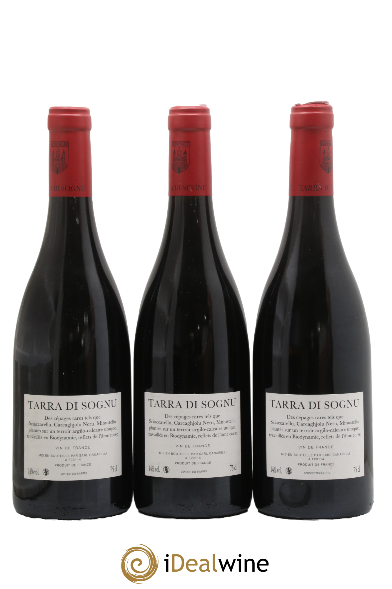 Vin de France Tarra di Sognu Clos Canarelli 2022 - Posten von 3 Flaschen - 1