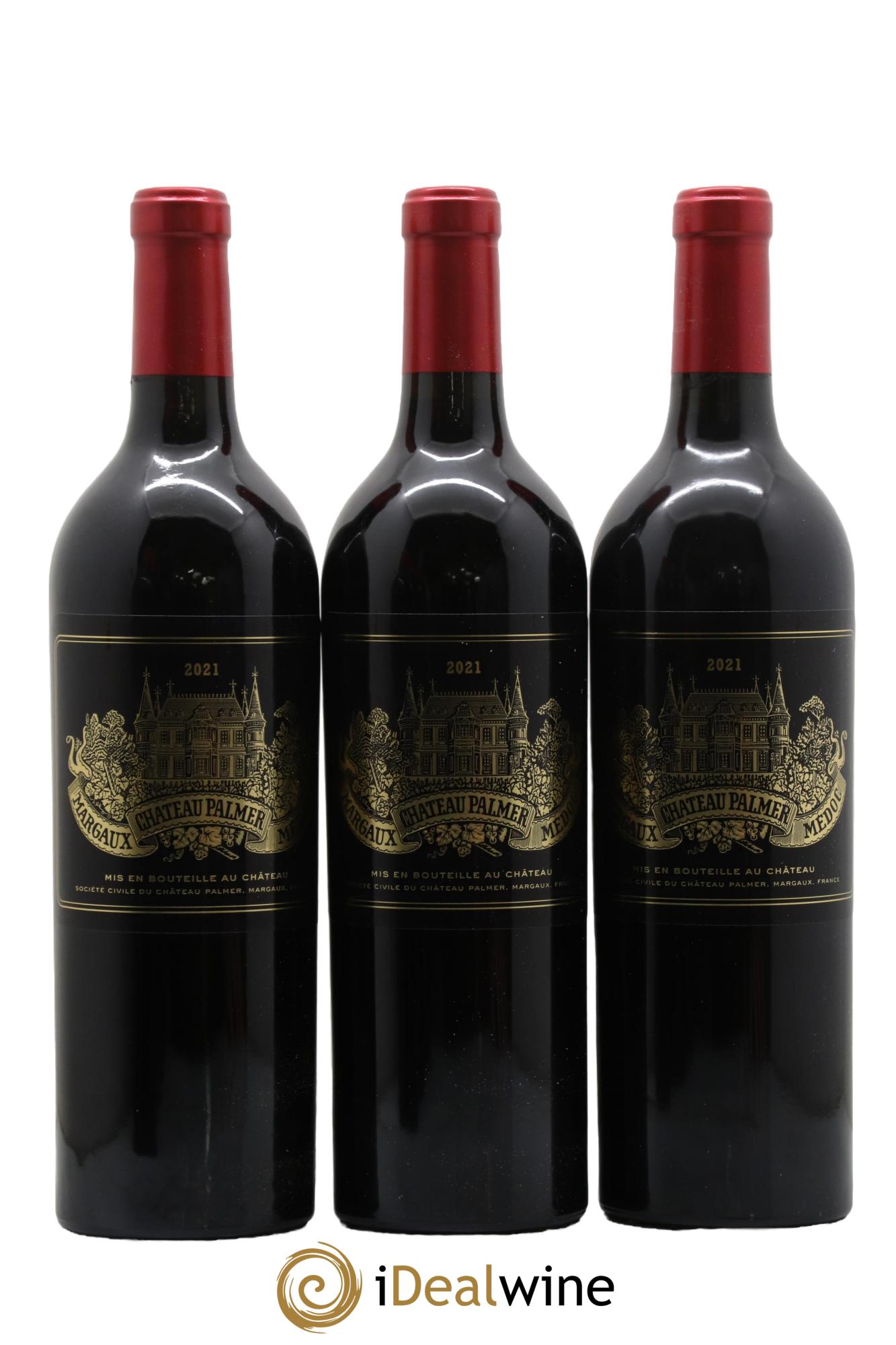 Château Palmer 3ème Grand Cru Classé  2021 - Lot of 6 bottles - 3
