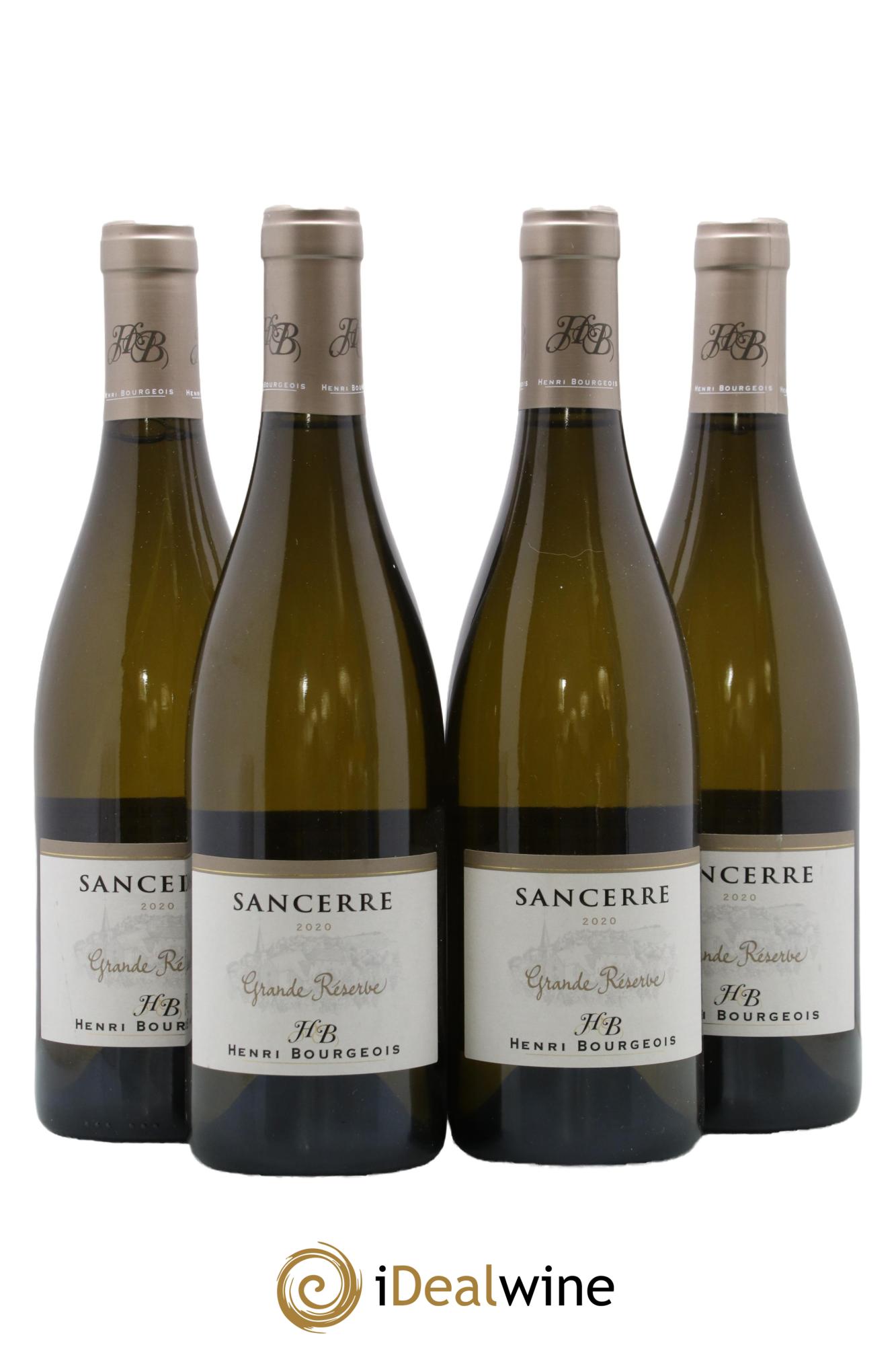 Sancerre Grande Reserve Henri Bourgeois 2020 - Lot de 4 bouteilles - 0