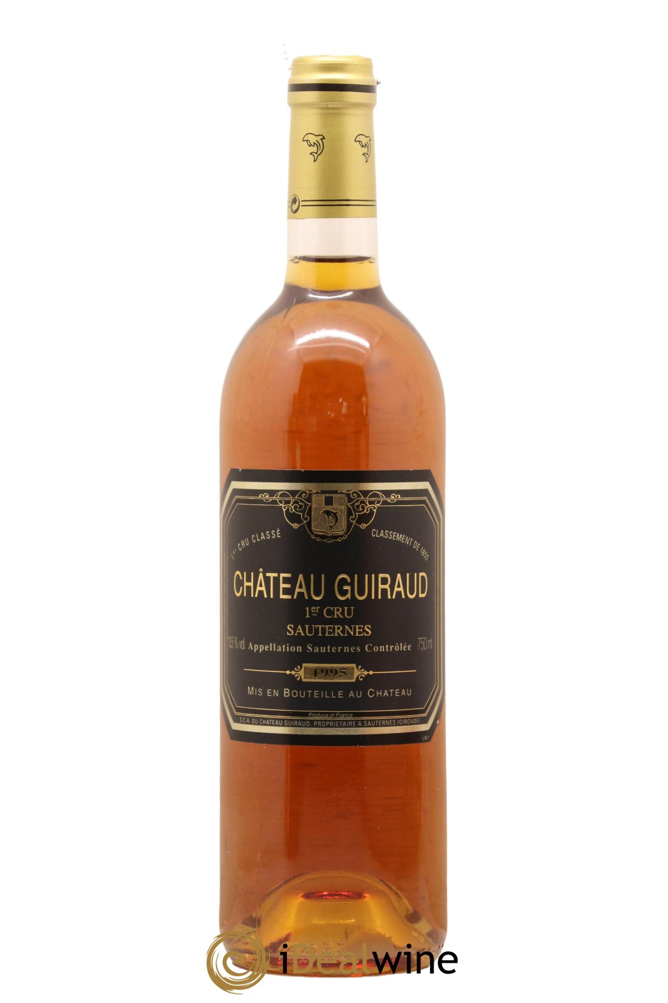 Château Guiraud 1er Grand Cru Classé 1995 - Lot de 1 bouteille - 0
